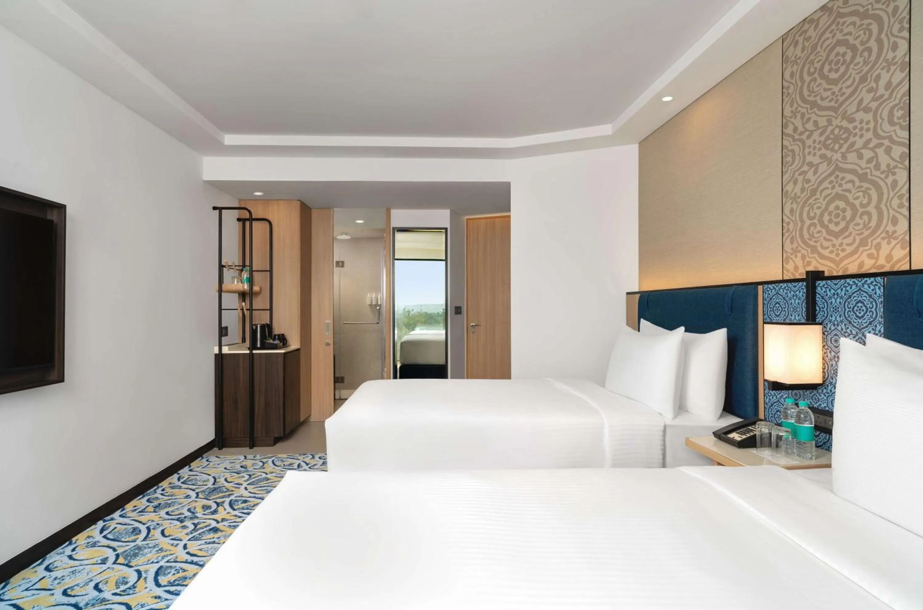 Bed in Hilton Garden Inn Mumbai International Airport