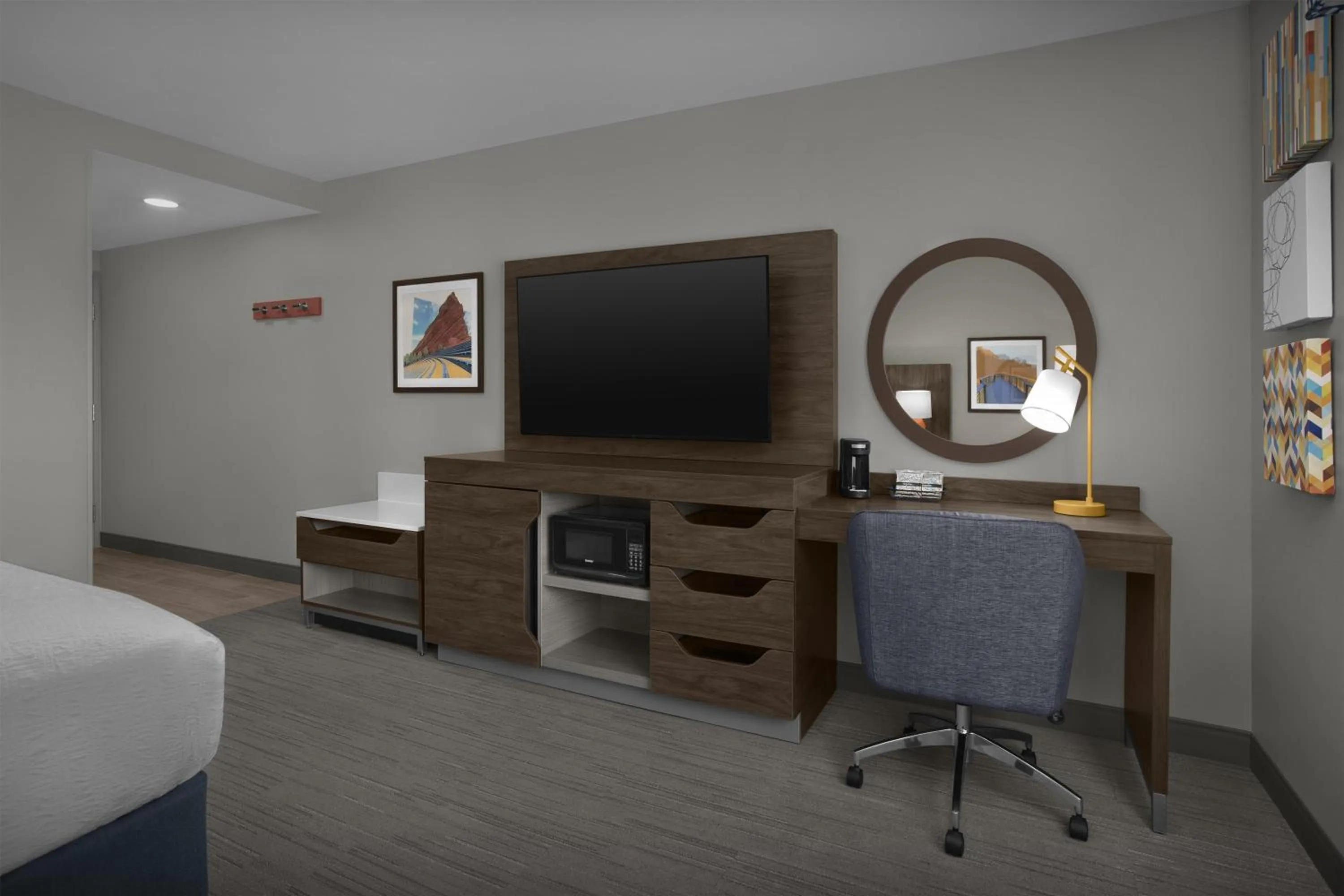 Bedroom, Bed in Hampton Inn & Suites By Hilton Wheat Ridge Denver West