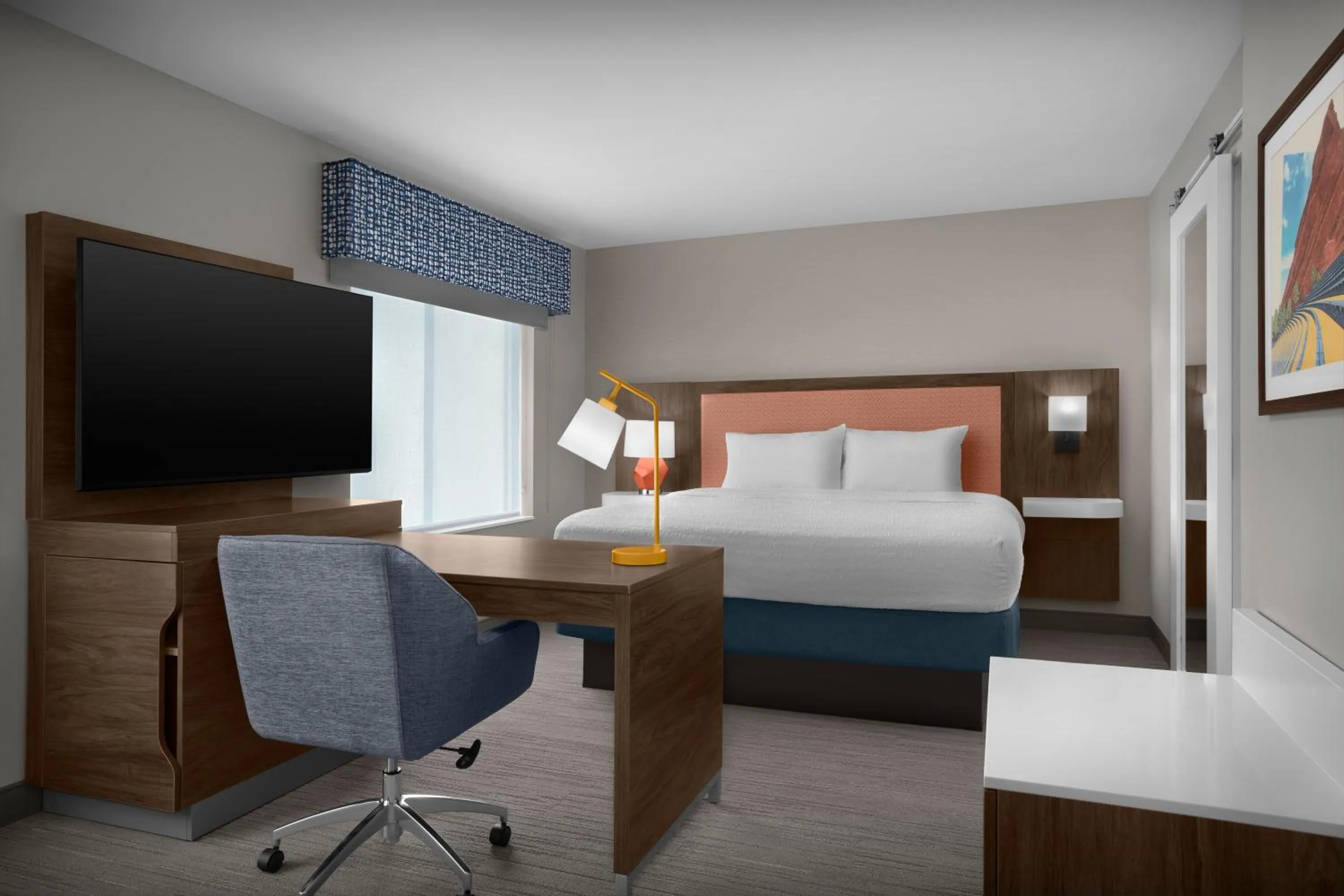Bedroom, Bed in Hampton Inn & Suites By Hilton Wheat Ridge Denver West