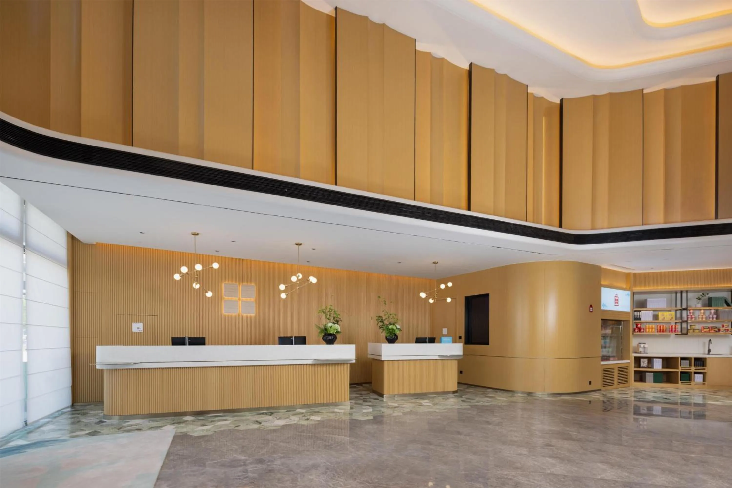 Lobby or reception in Hilton Garden Inn Huai'An Huaiyin