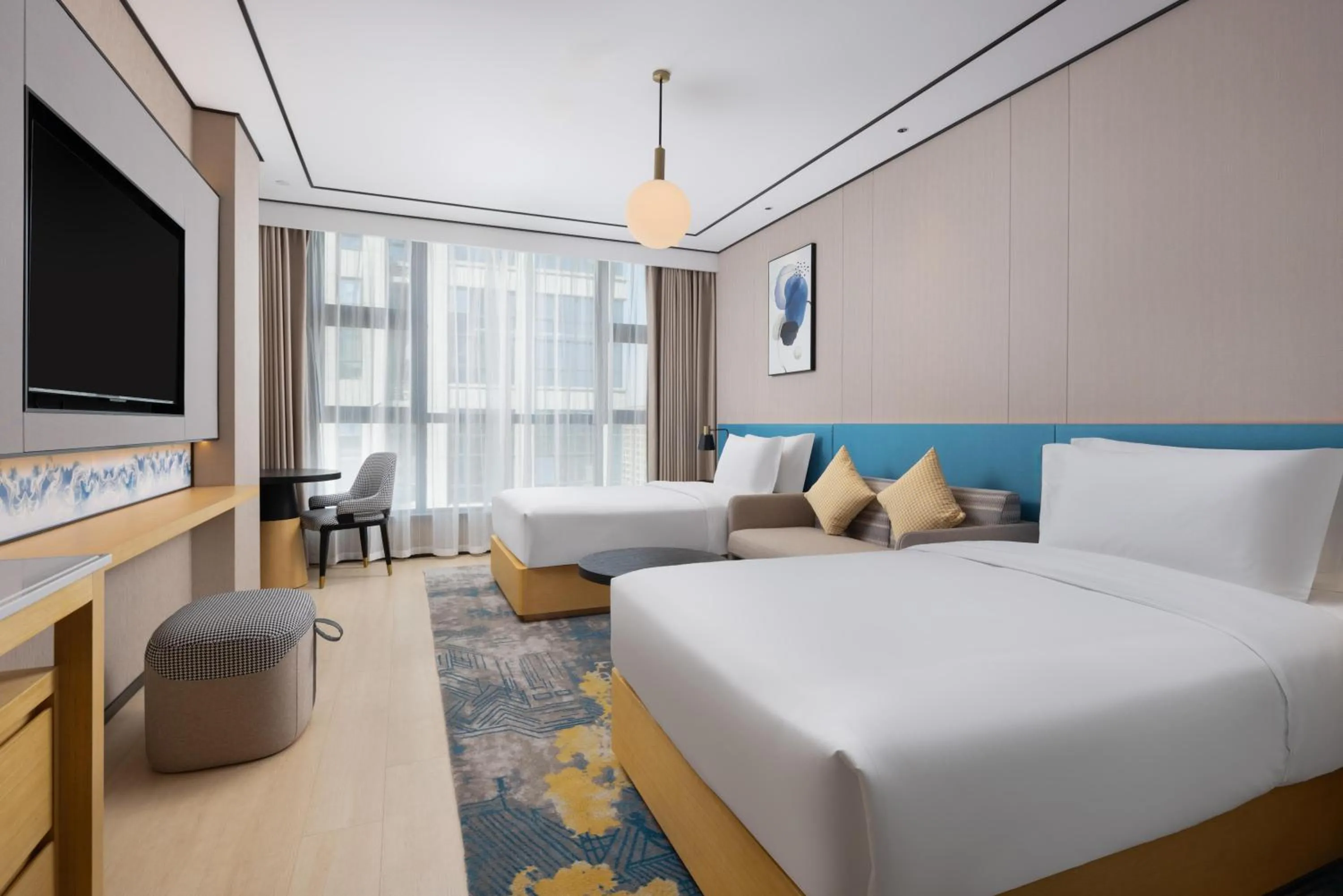Bed in Hilton Garden Inn Huai'An Huaiyin