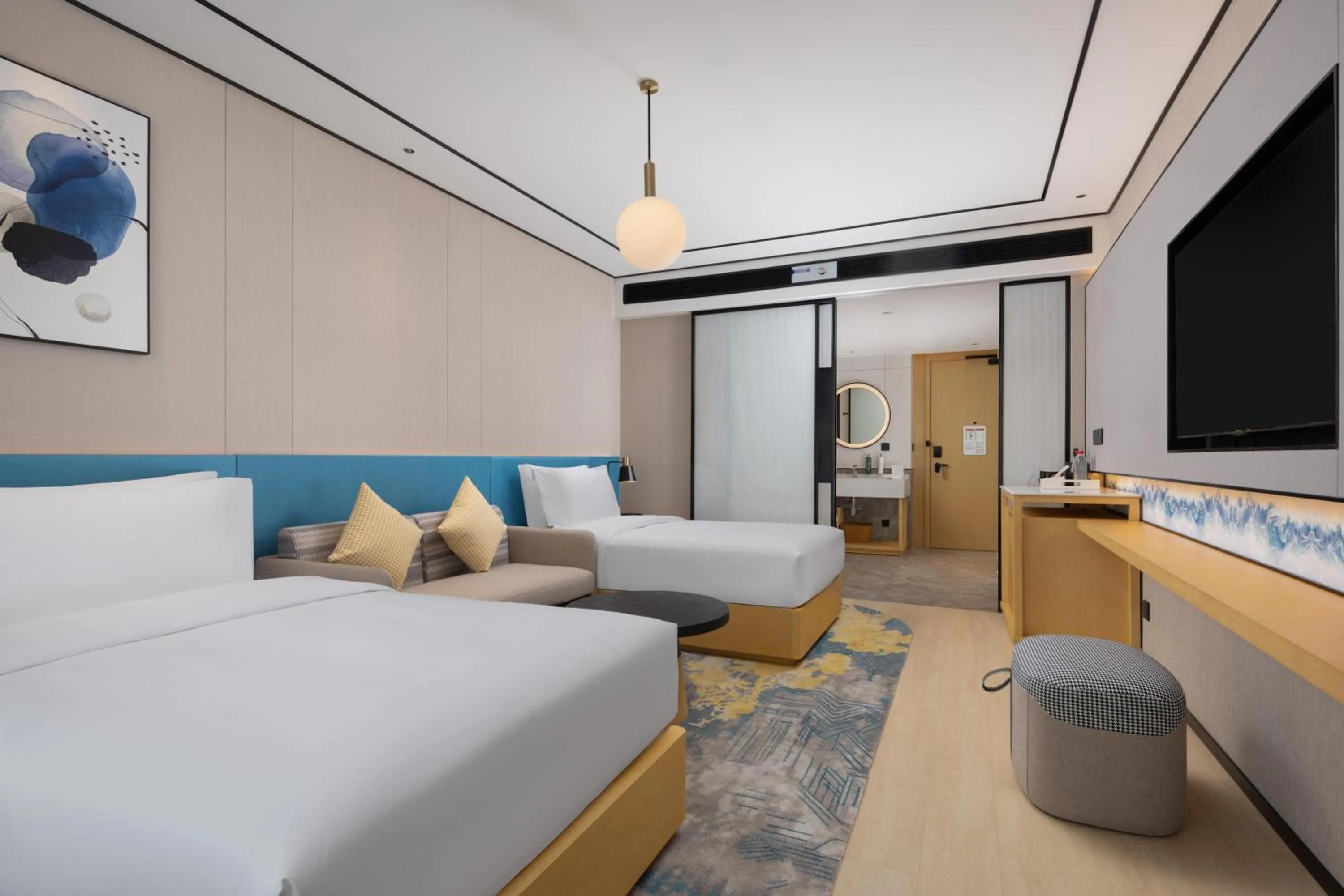 Bed in Hilton Garden Inn Huai'An Huaiyin