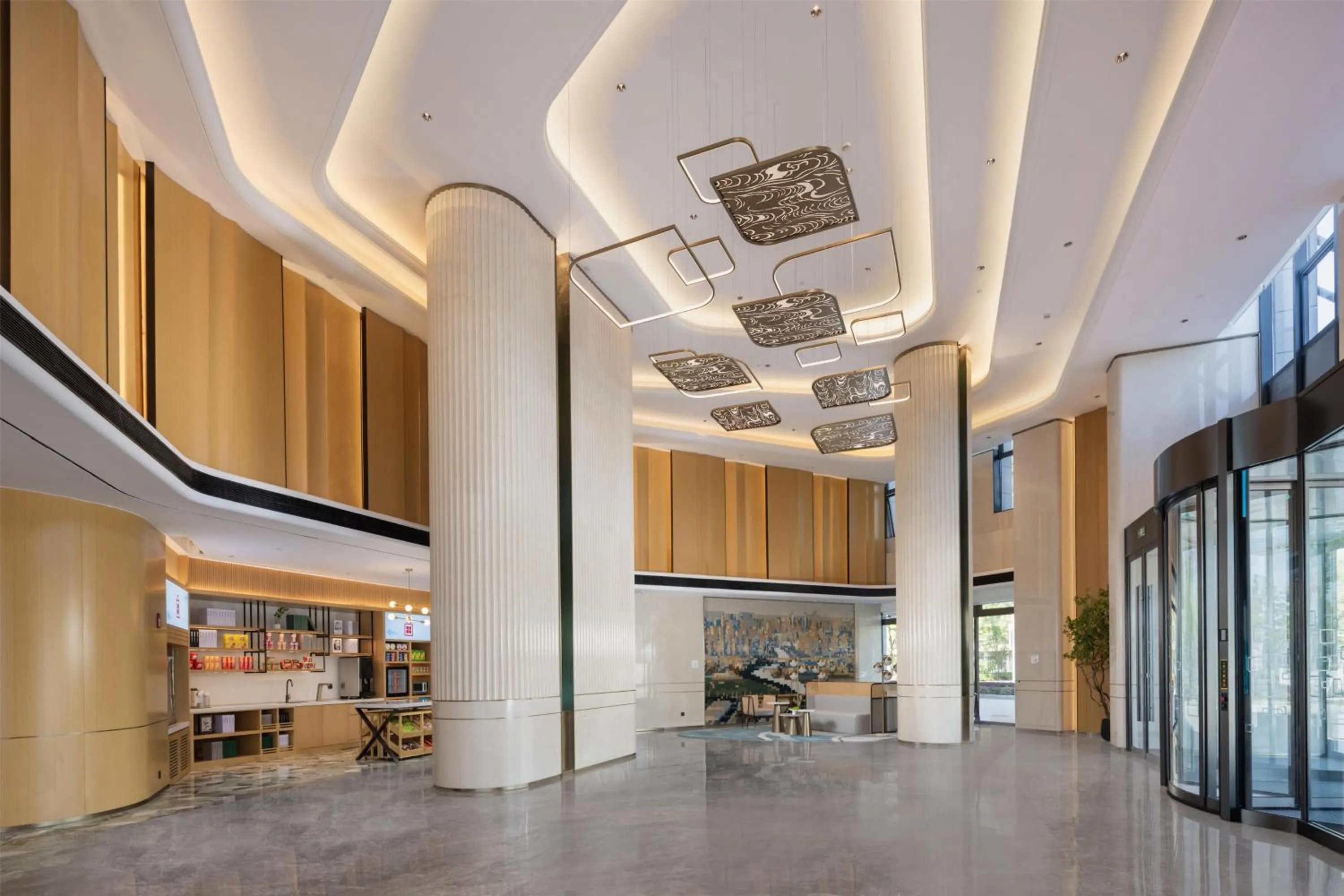 Lobby or reception in Hilton Garden Inn Huai'An Huaiyin