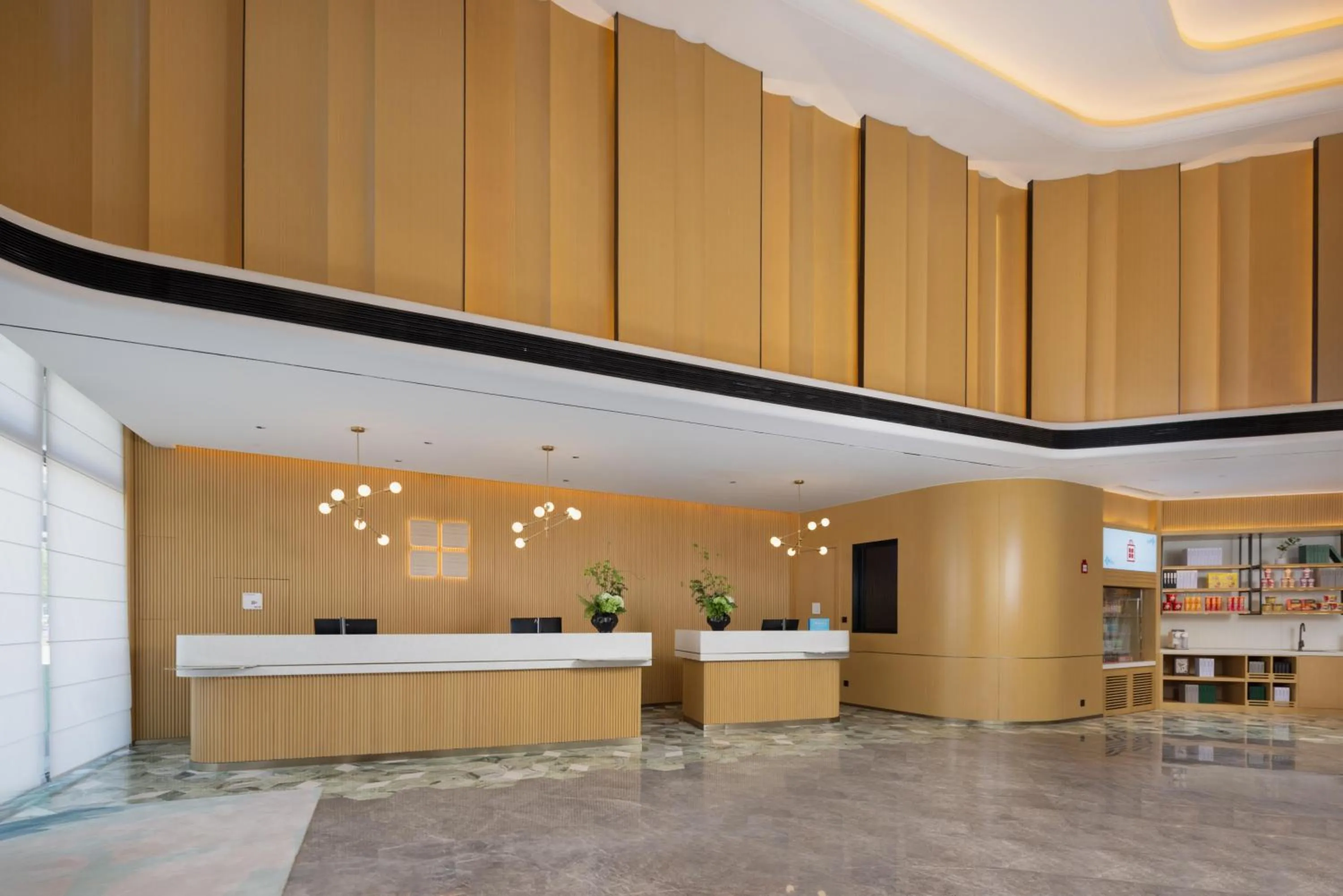 Lobby or reception in Hilton Garden Inn Huai'An Huaiyin
