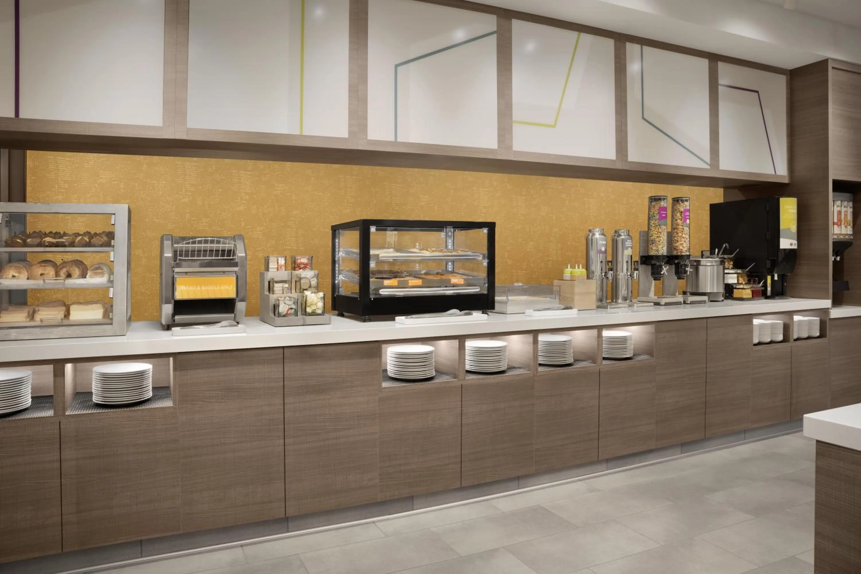 Buffet breakfast in Home2 Suites By Hilton Rohnert Park Sonoma County