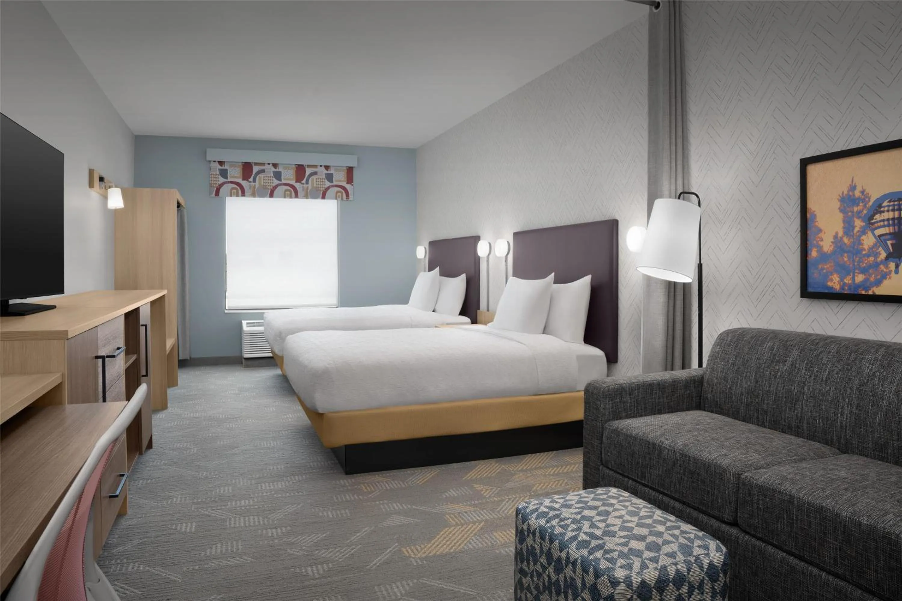 Bed in Home2 Suites By Hilton Rohnert Park Sonoma County