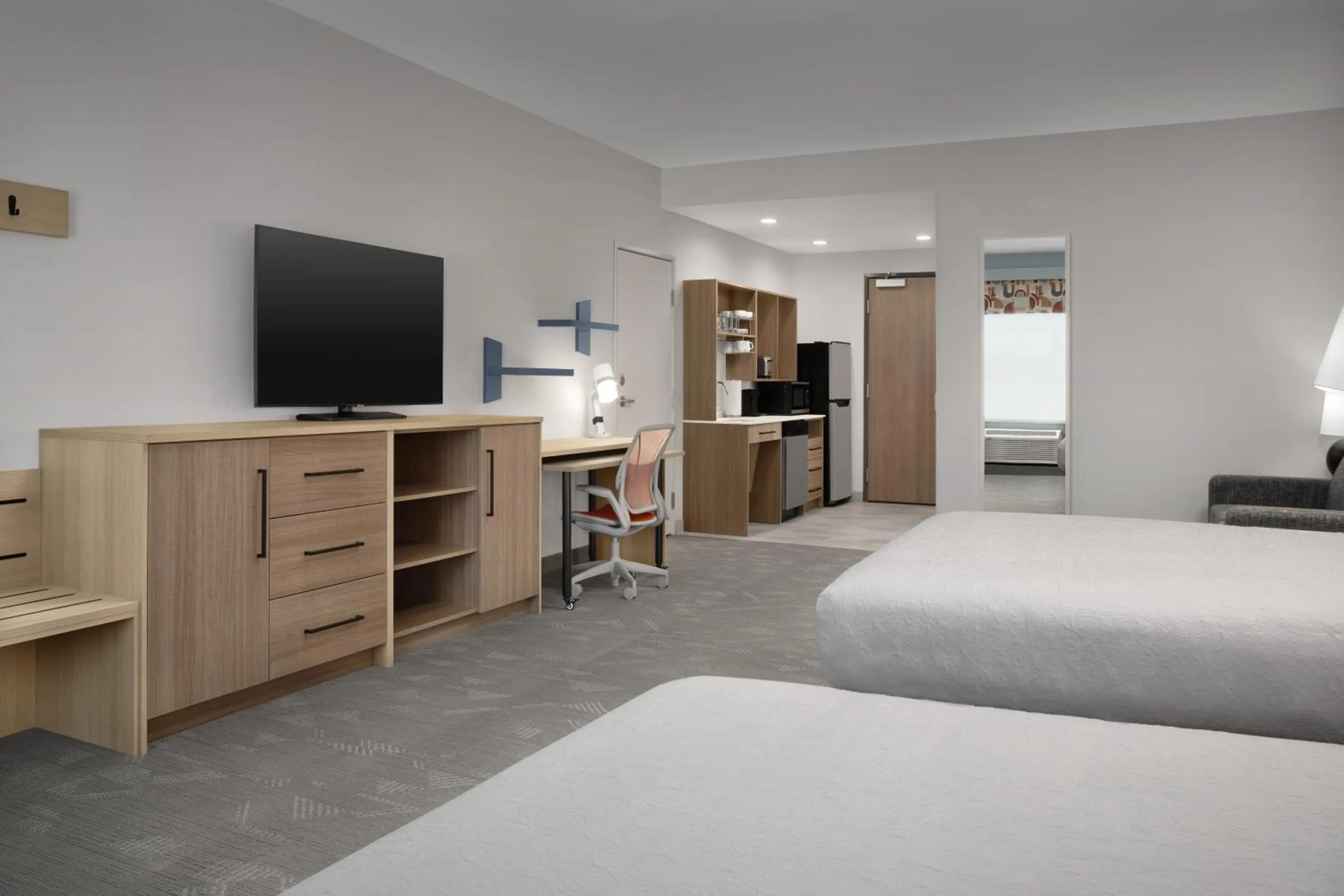 Photo of the whole room, Bed in Home2 Suites By Hilton Rohnert Park Sonoma County