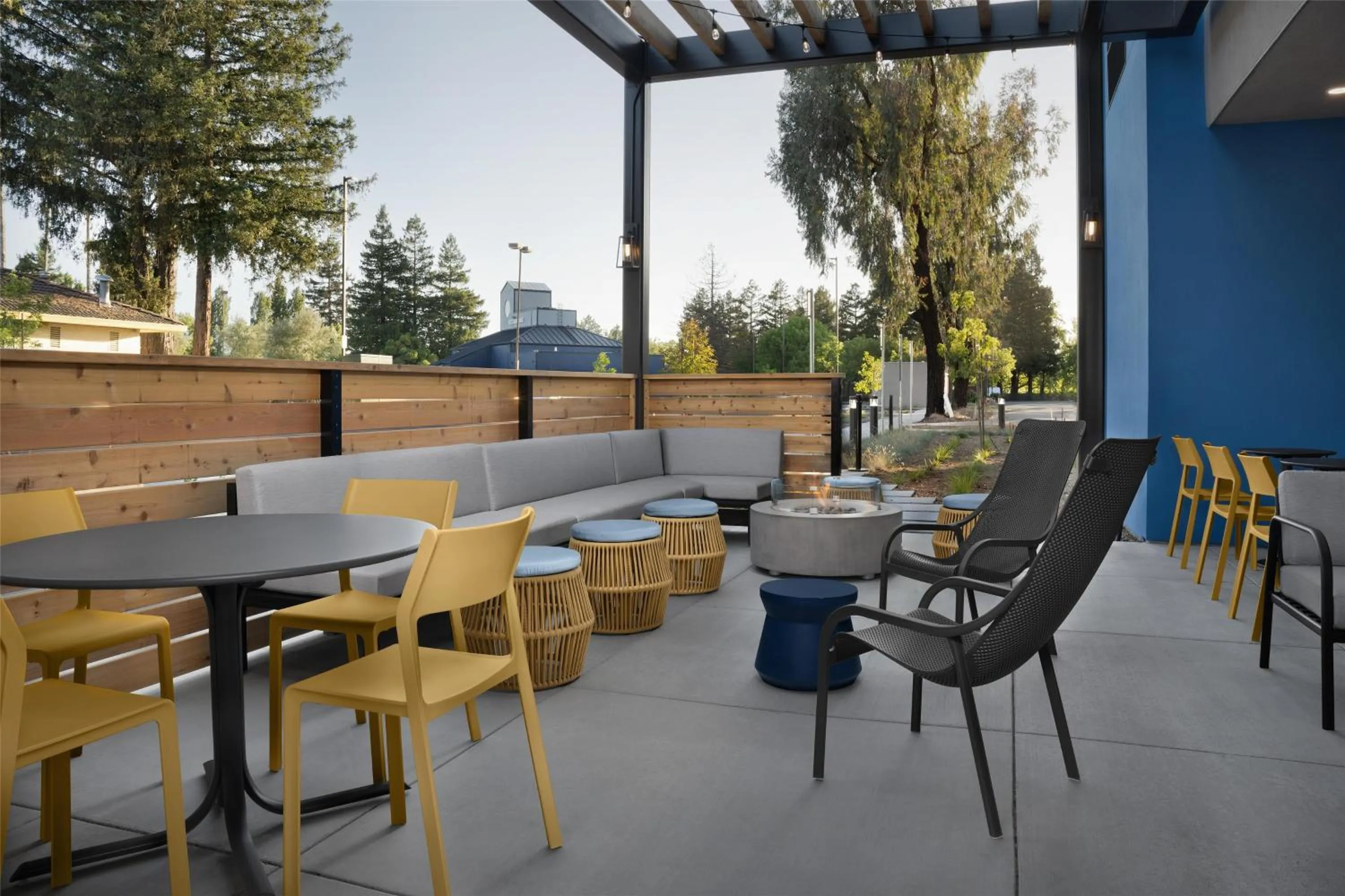 Patio in Home2 Suites By Hilton Rohnert Park Sonoma County