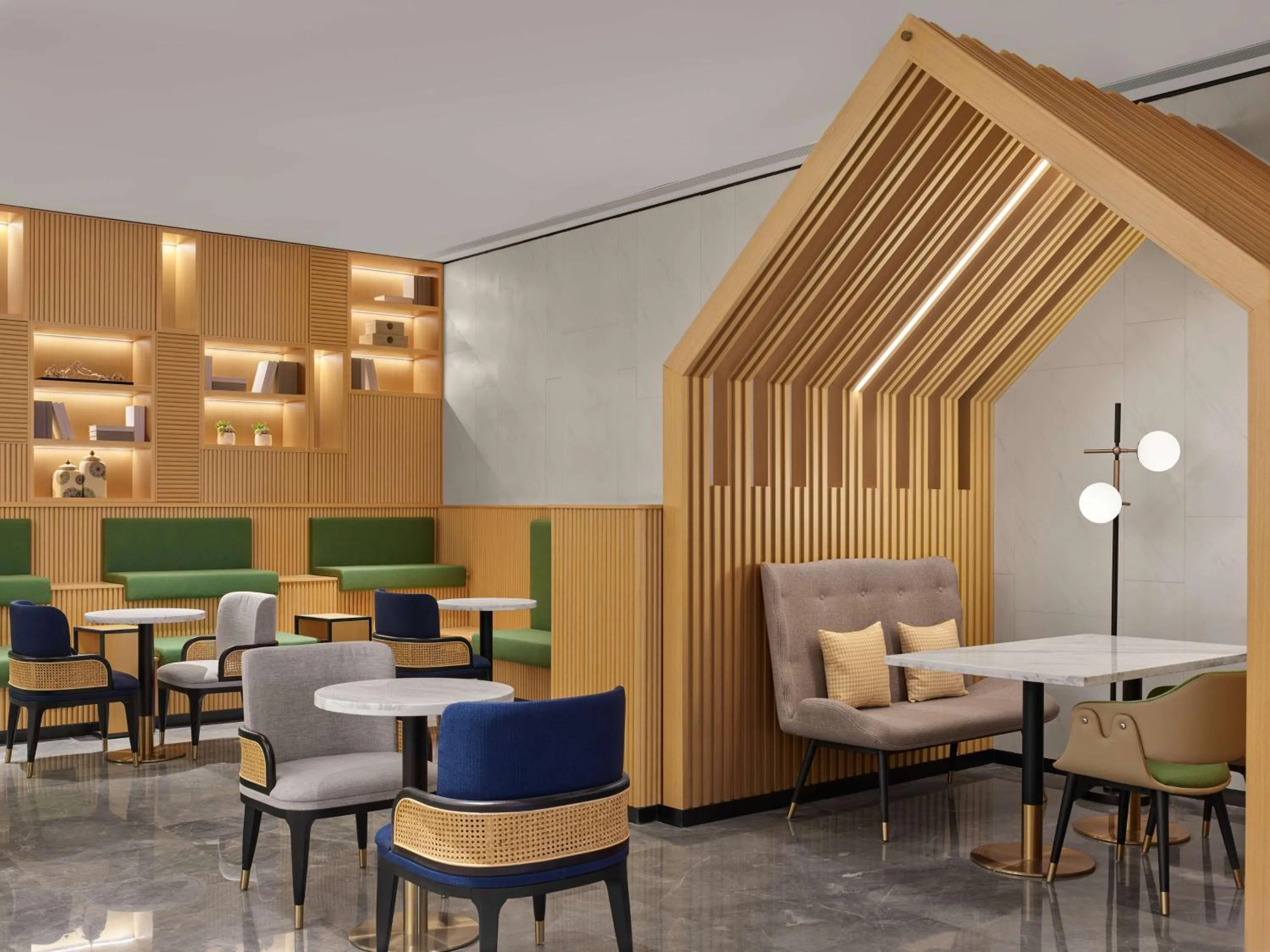 Lobby or reception in Hilton Garden Inn Huangshan Scenic Area South Gate