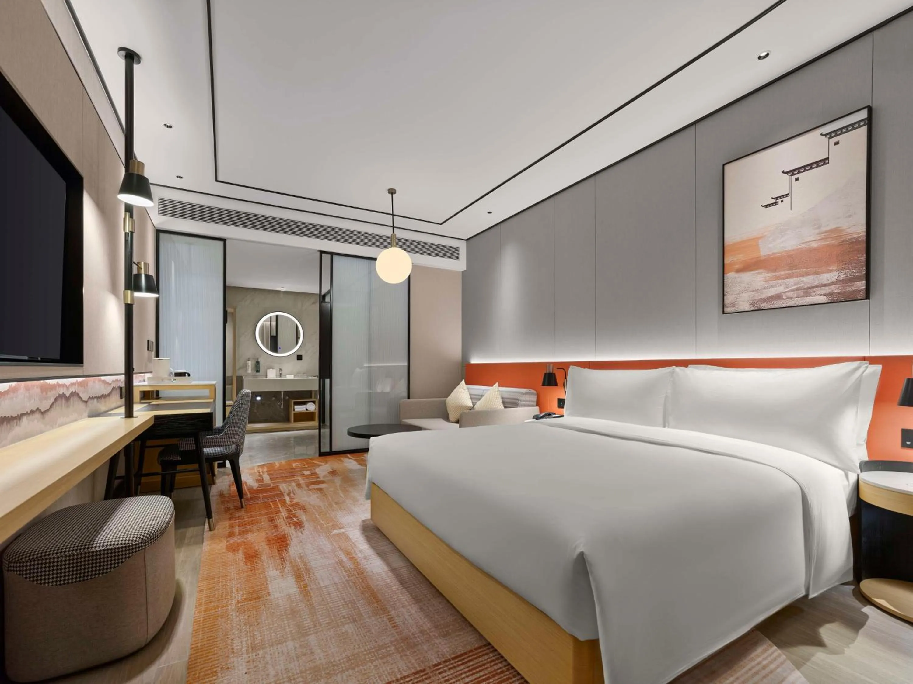 Bed in Hilton Garden Inn Huangshan Scenic Area South Gate