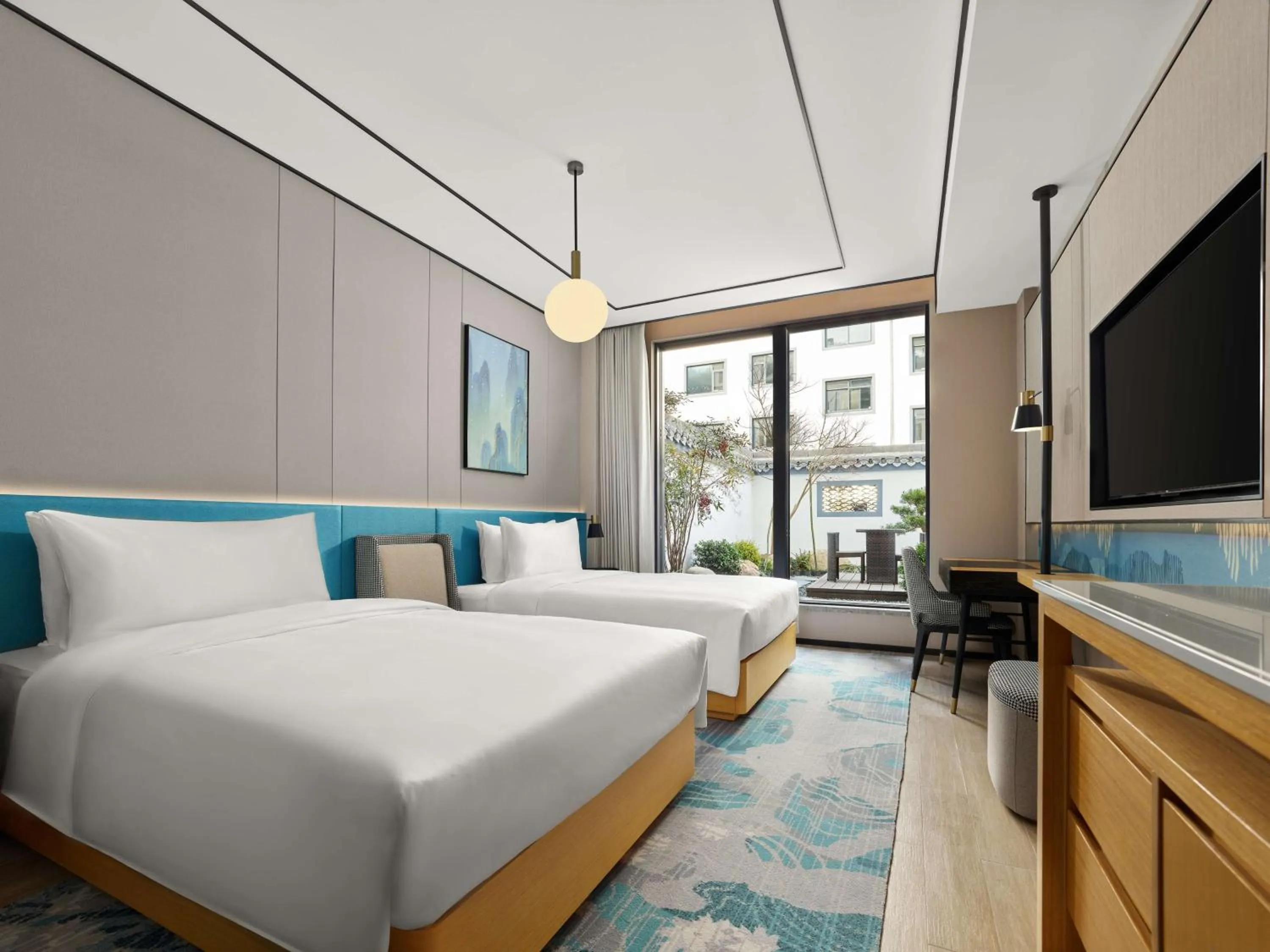 Bed in Hilton Garden Inn Huangshan Scenic Area South Gate