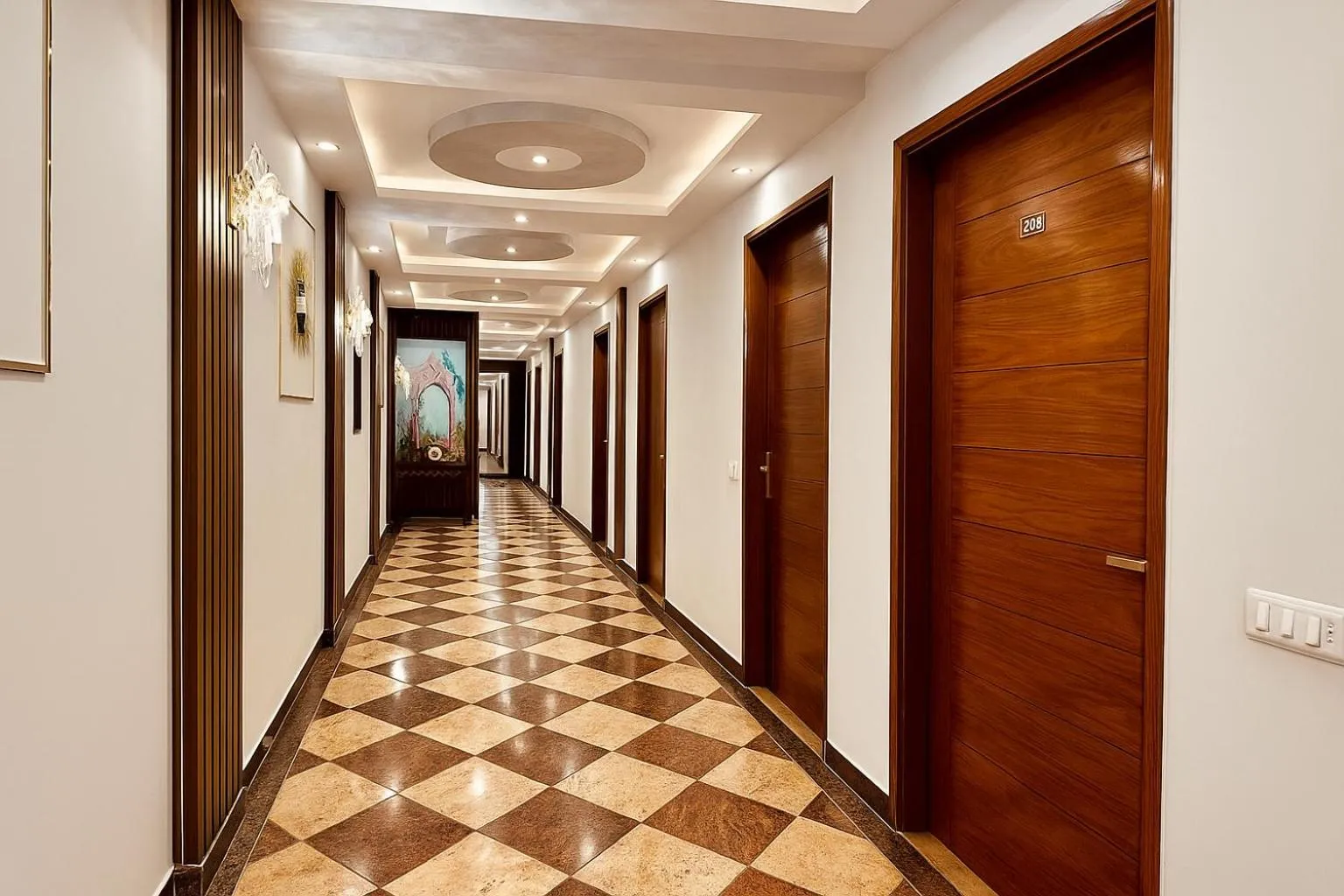 Lobby or reception in Hotel Palm View by JMD Group