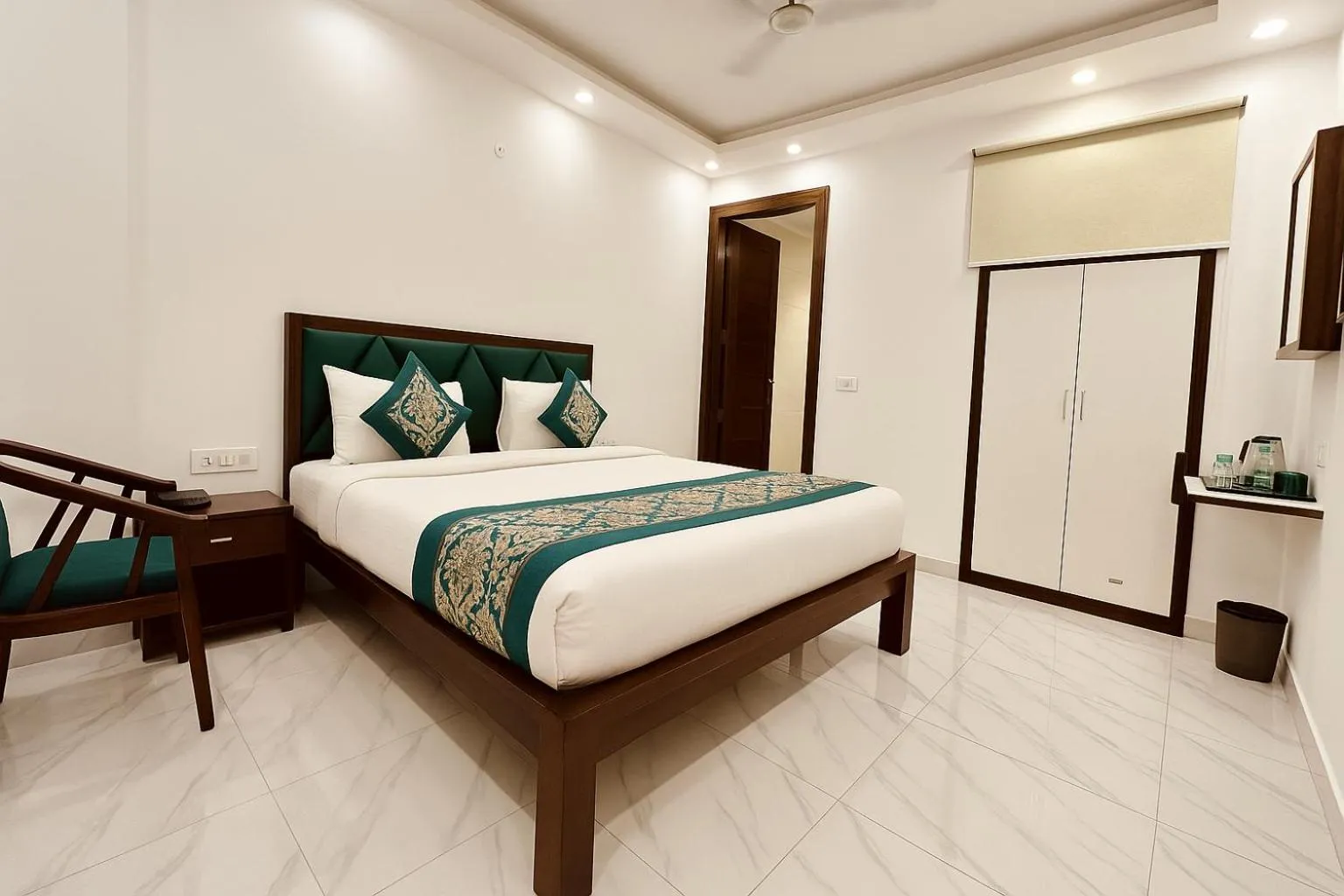 Photo of the whole room, Bed in Hotel Palm View by JMD Group