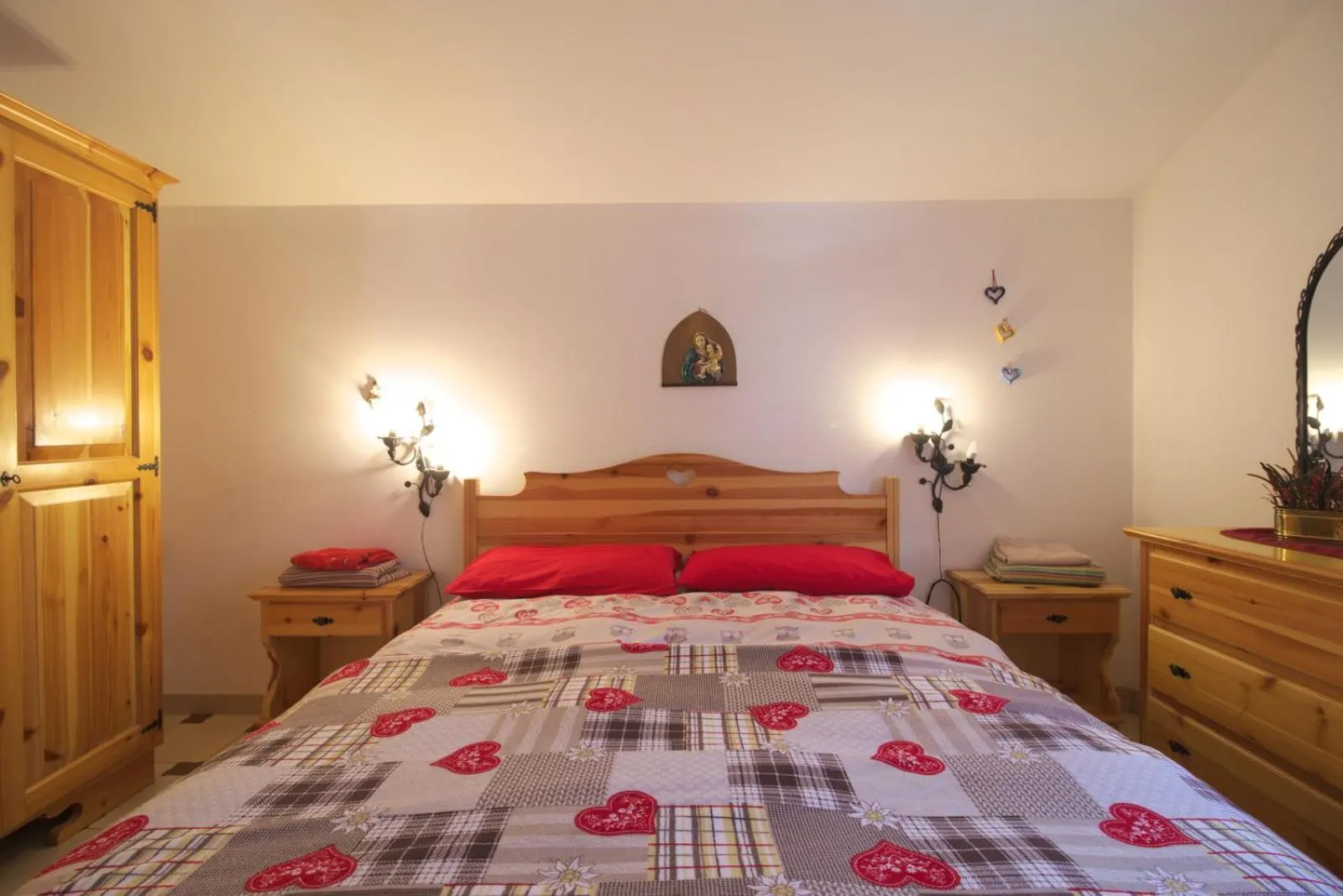 Bed in Magma Guest House