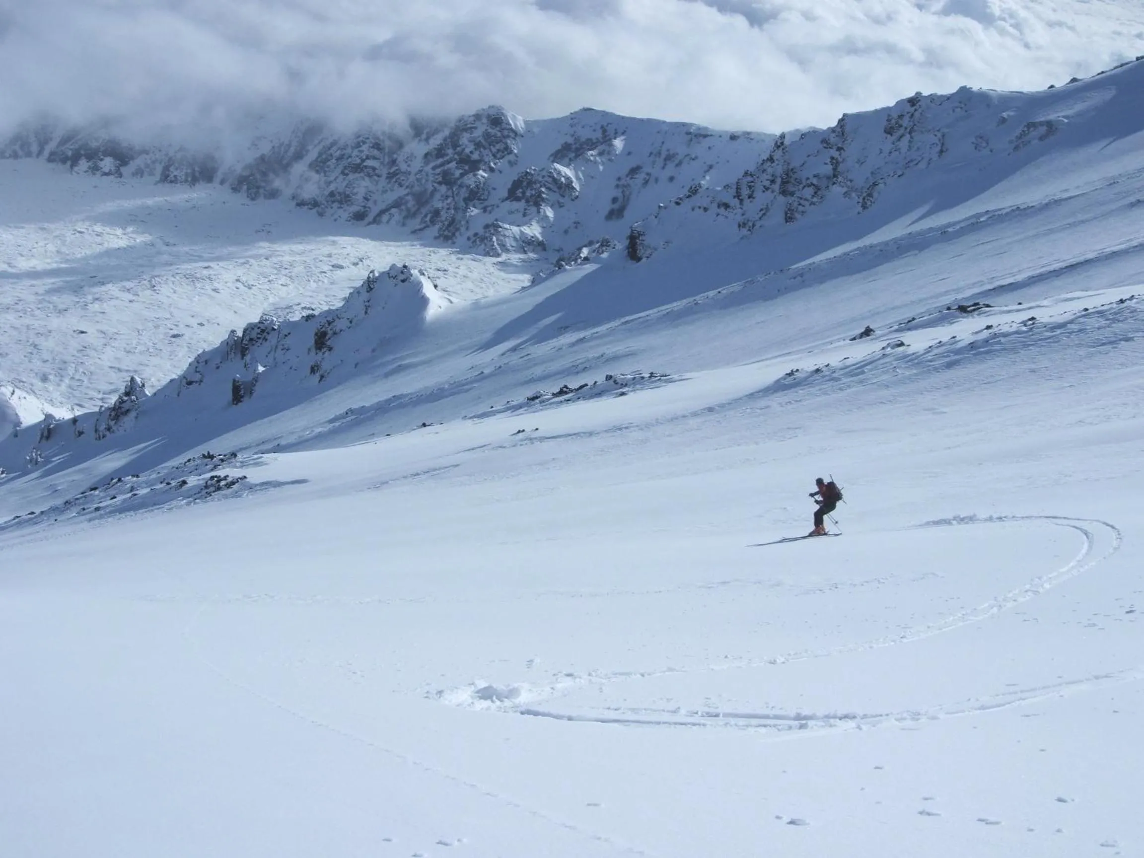 Skiing in Magma Guest House