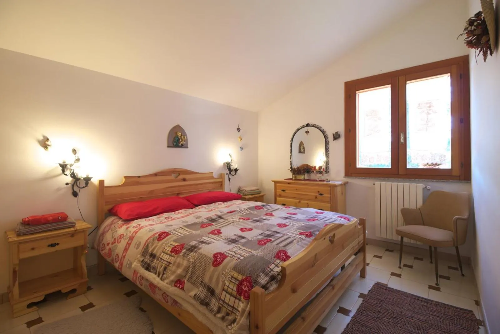 Bed in Magma Guest House