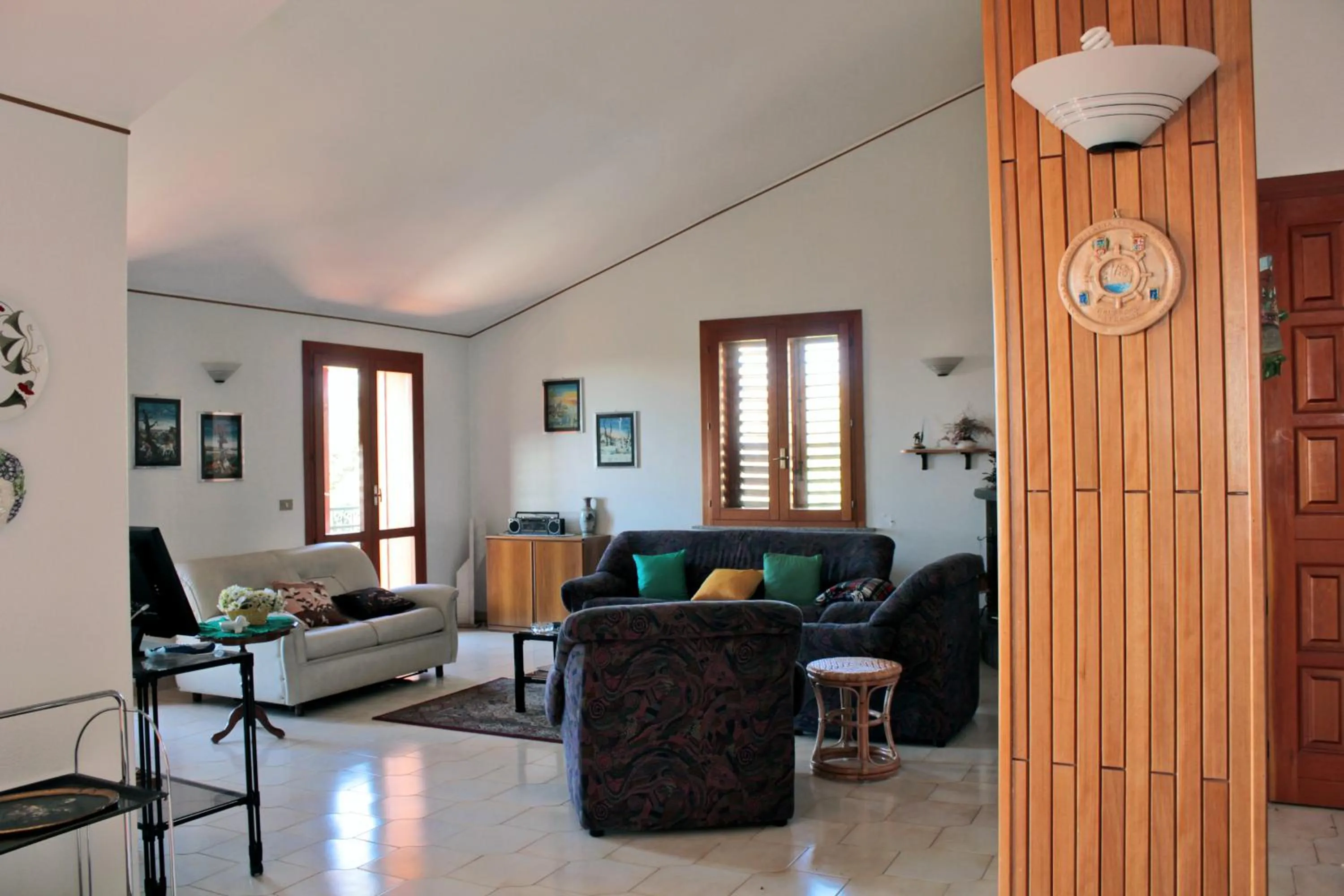 Living room in Magma Guest House