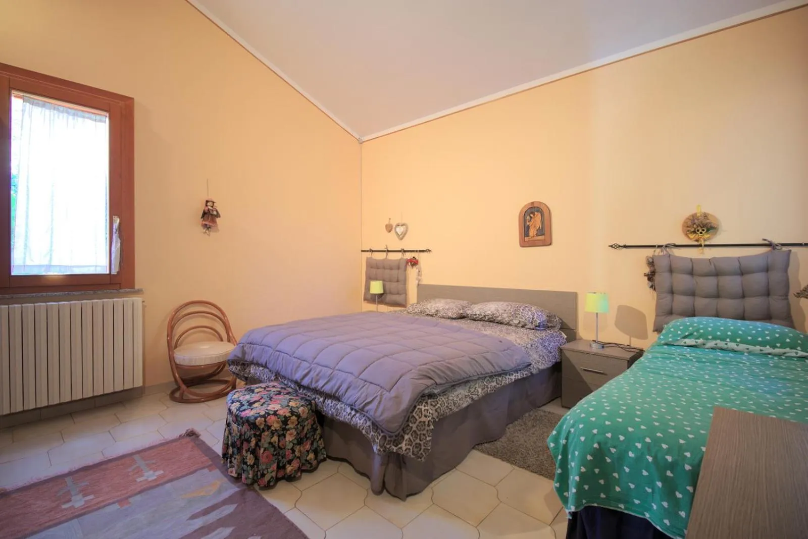 Bed in Magma Guest House