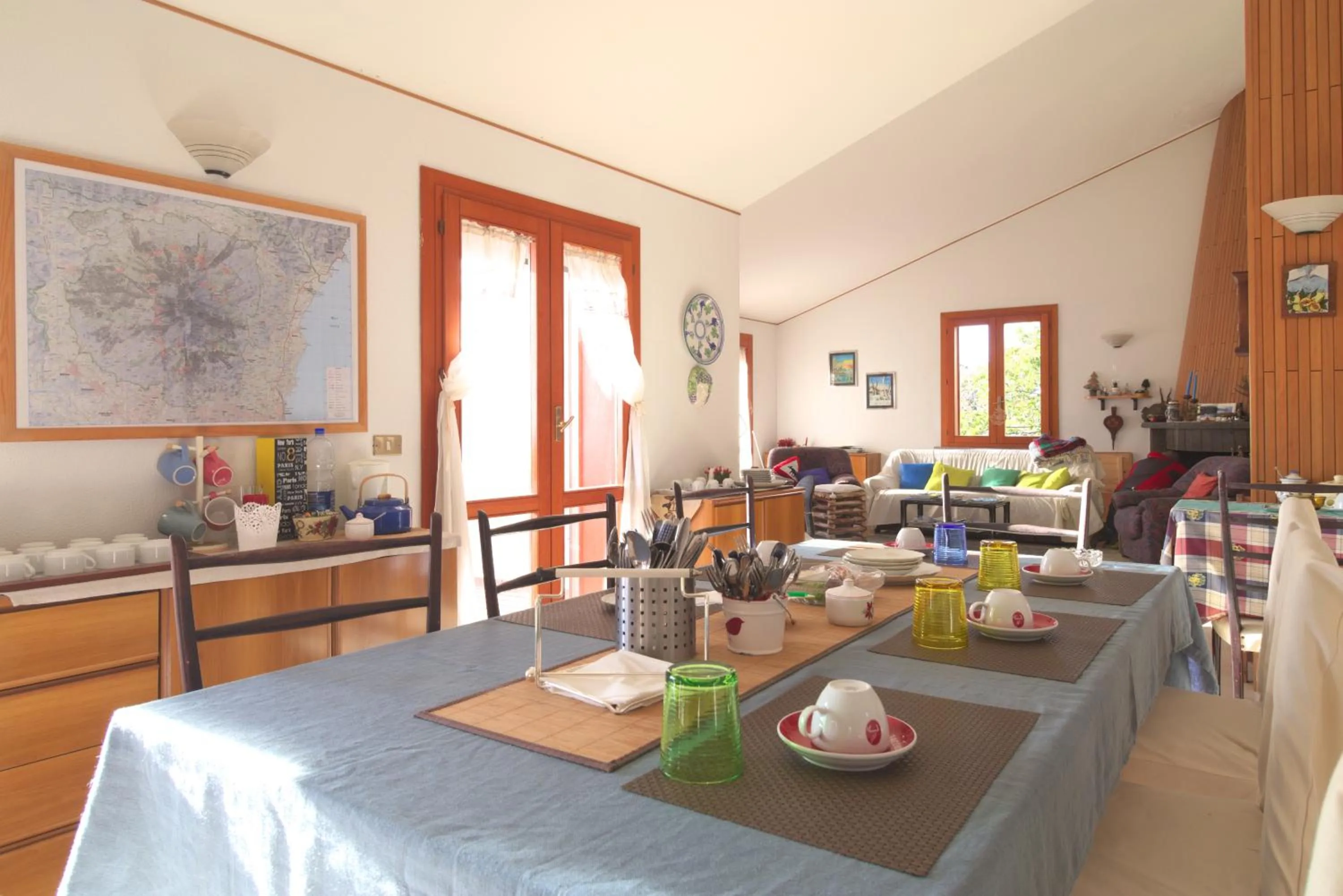Living room in Magma Guest House