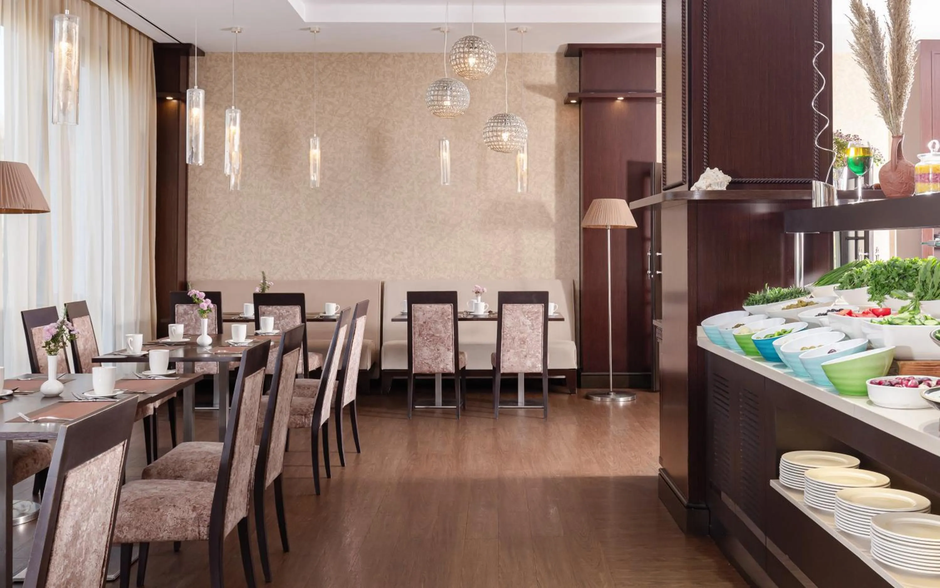 Buffet breakfast in Garabagh Resort & Spa Naftalan