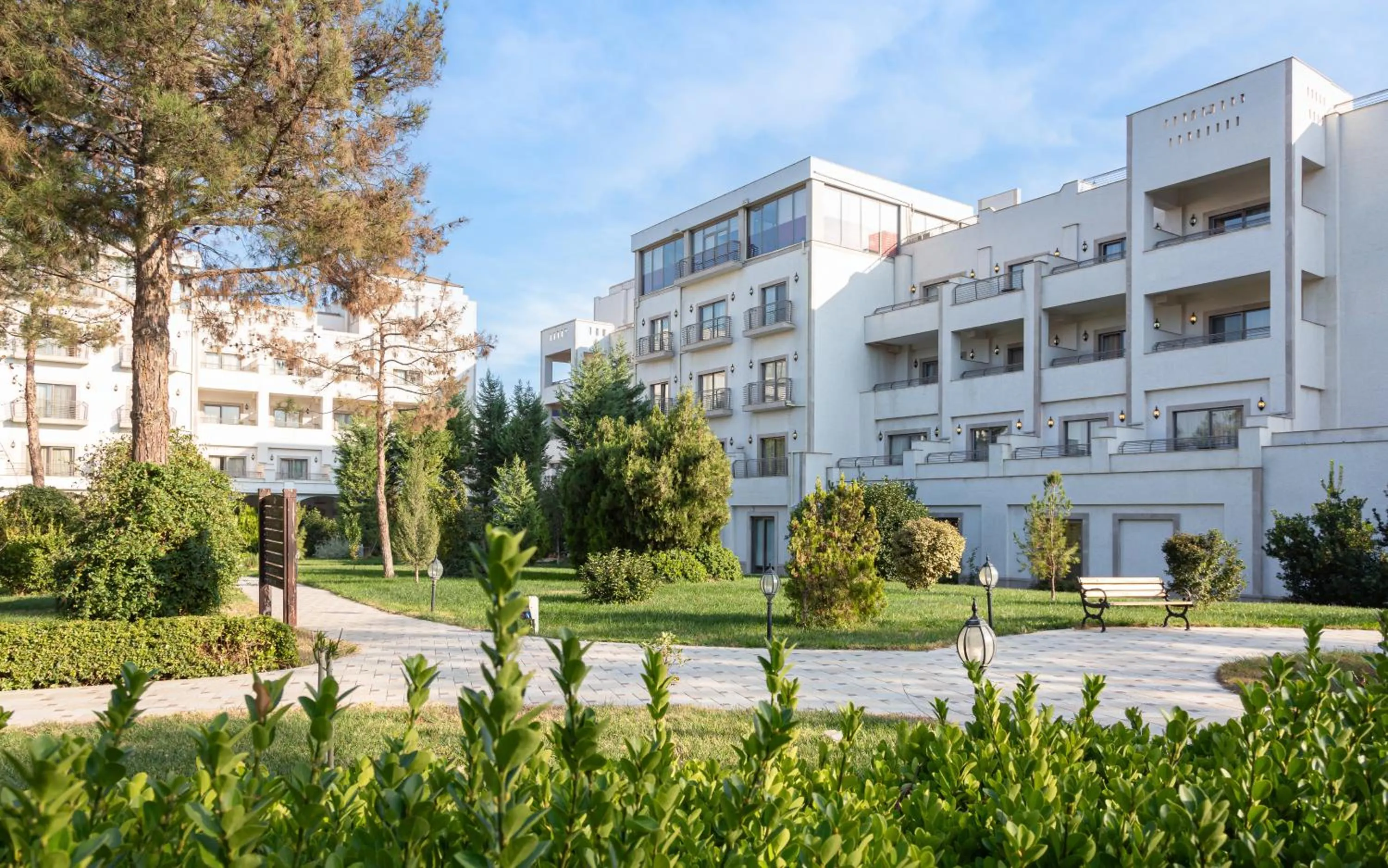 Property building in Garabagh Resort & Spa Naftalan