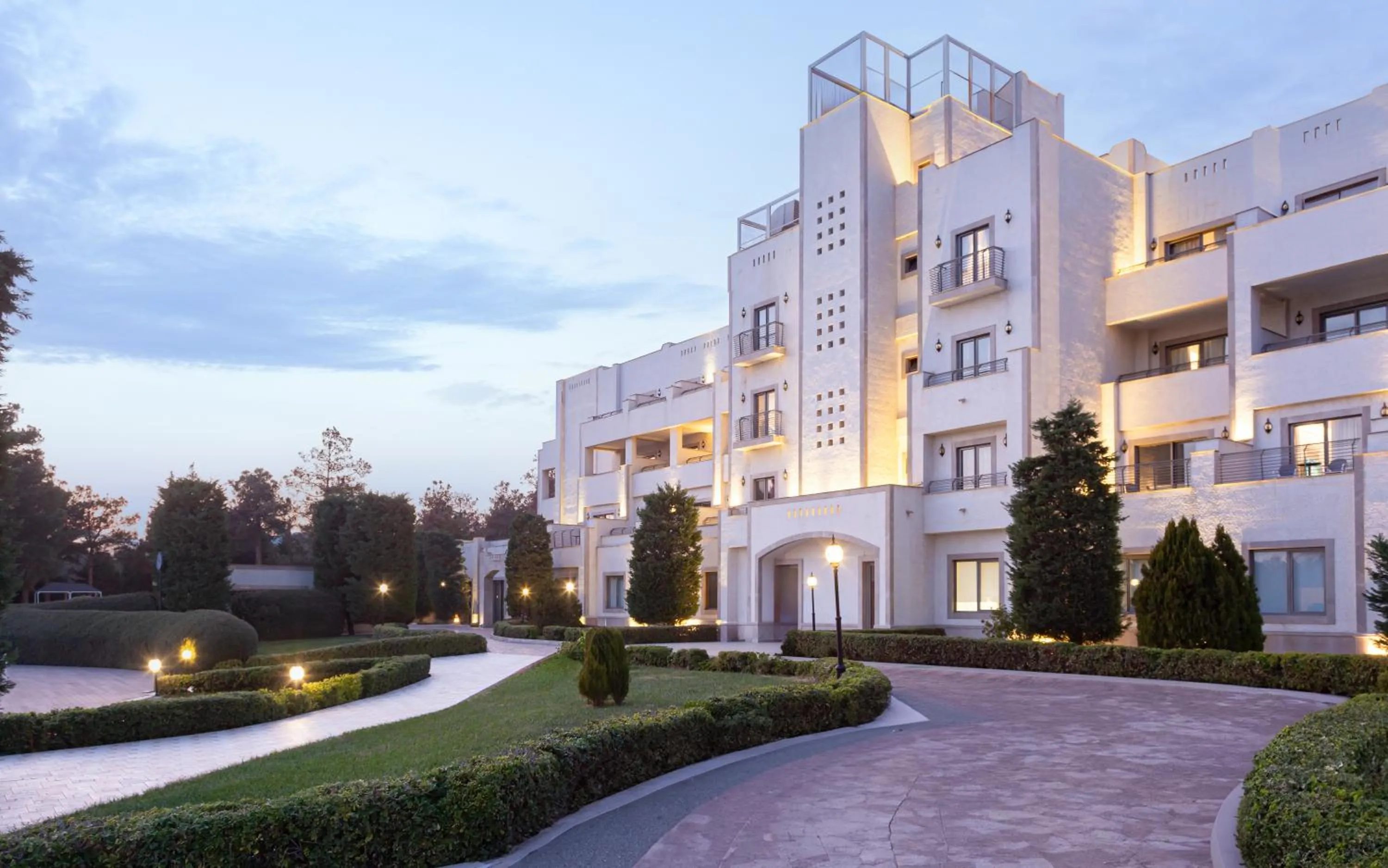 Property building in Garabagh Resort & Spa Naftalan