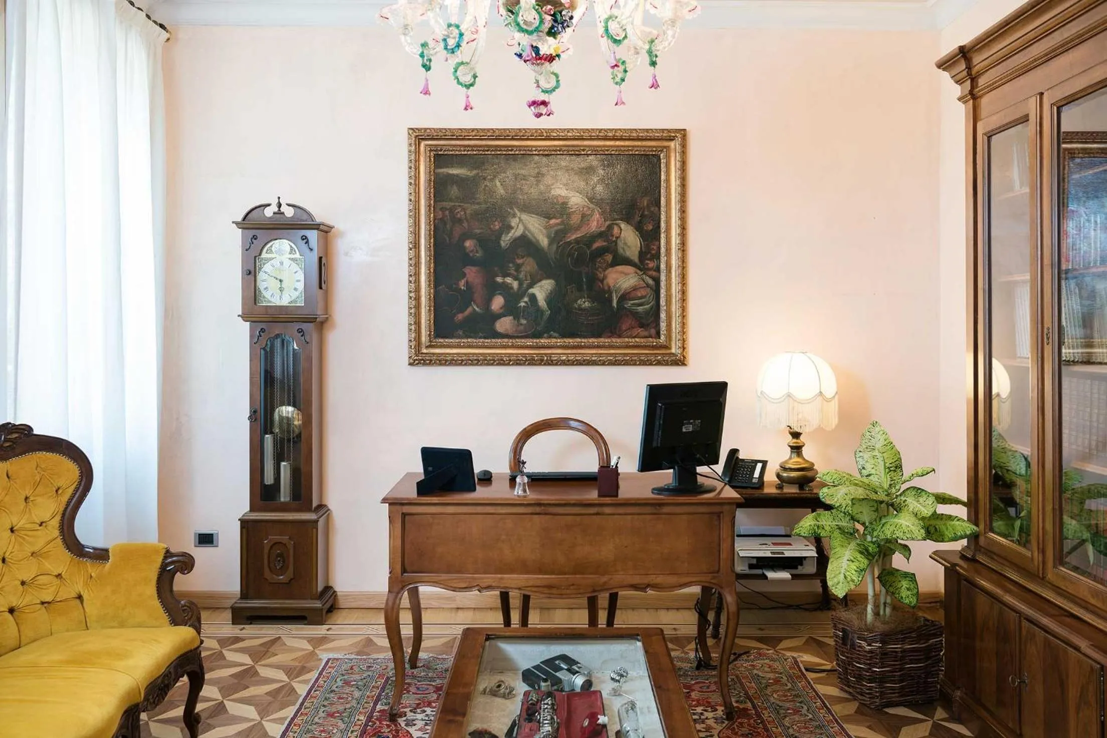 Lobby or reception in B&B Villa Romano