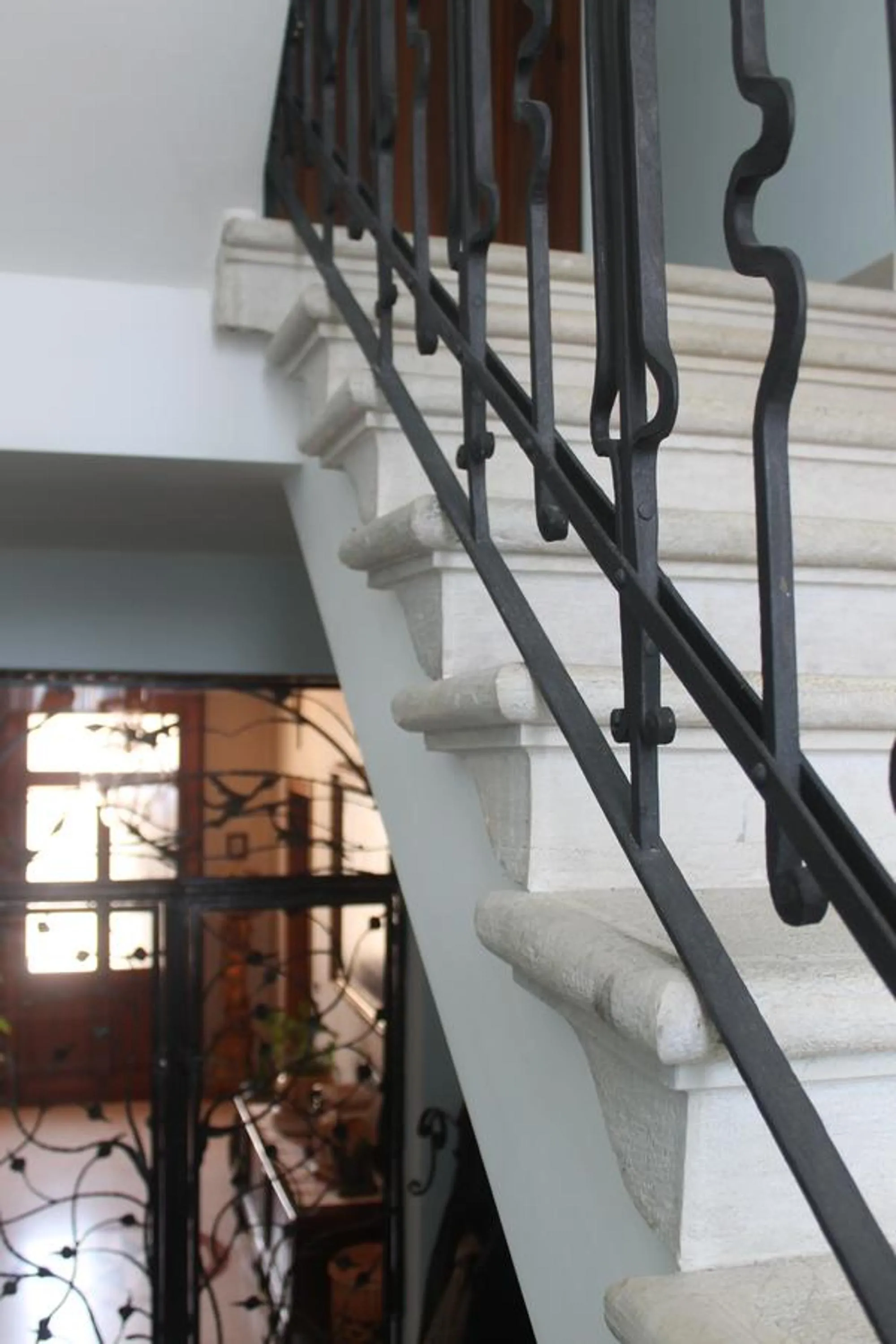 Decorative detail in B&B Villa Romano