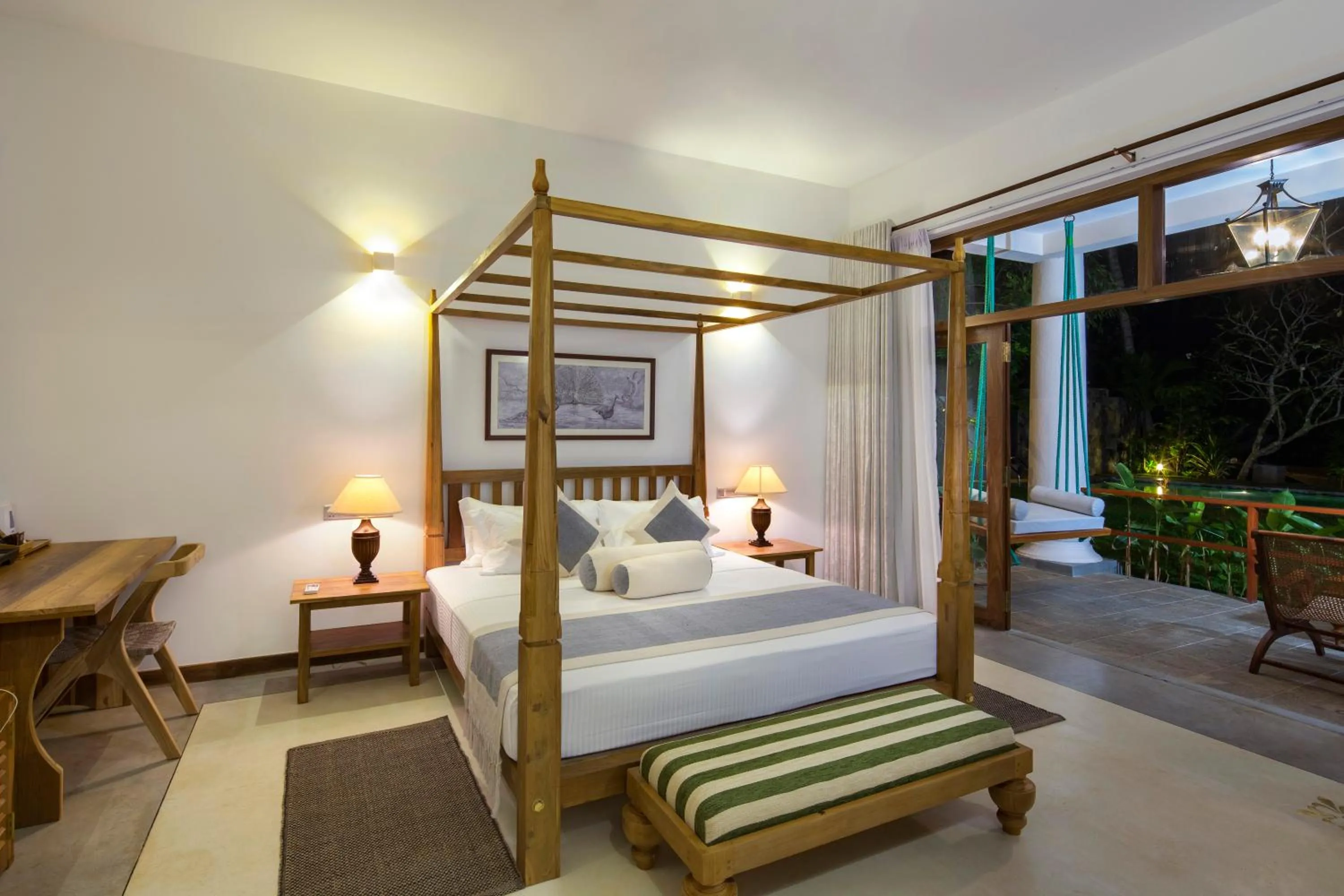 Bed in Bilin Tree House