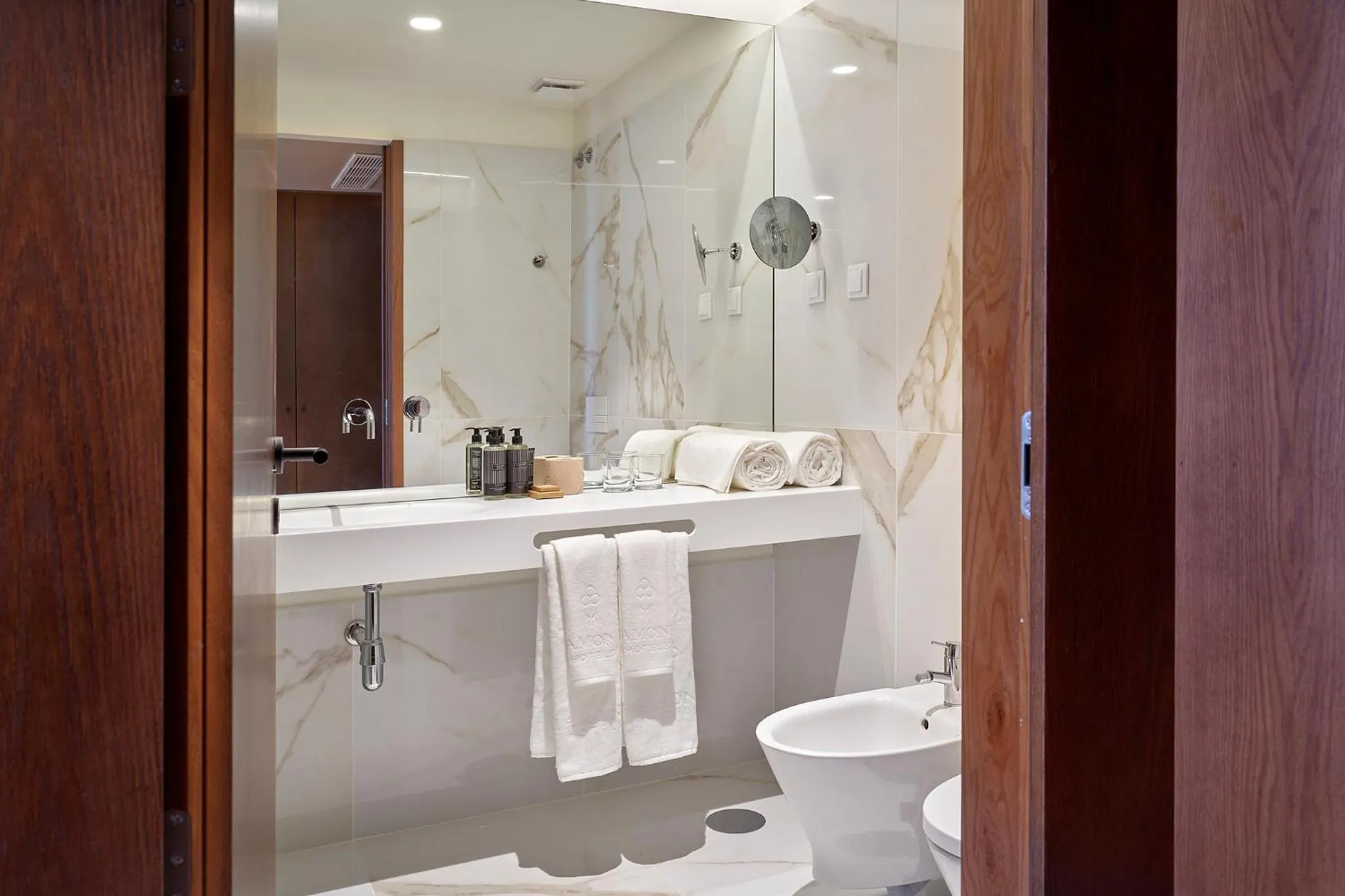 Shower in The Vinea Collection Hotel by Piamonte Hotels