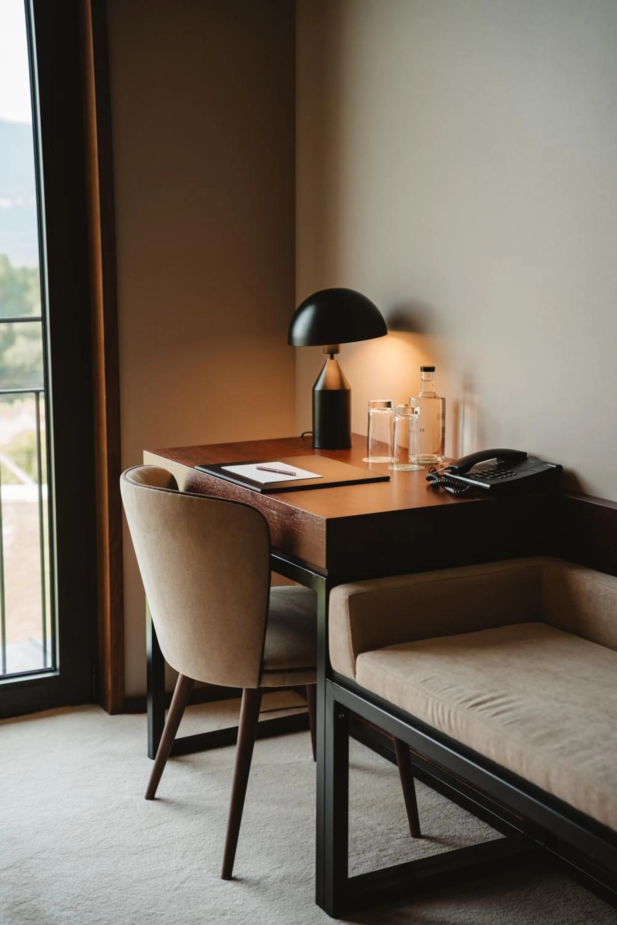 Seating area in The Vinea Collection Hotel by Piamonte Hotels