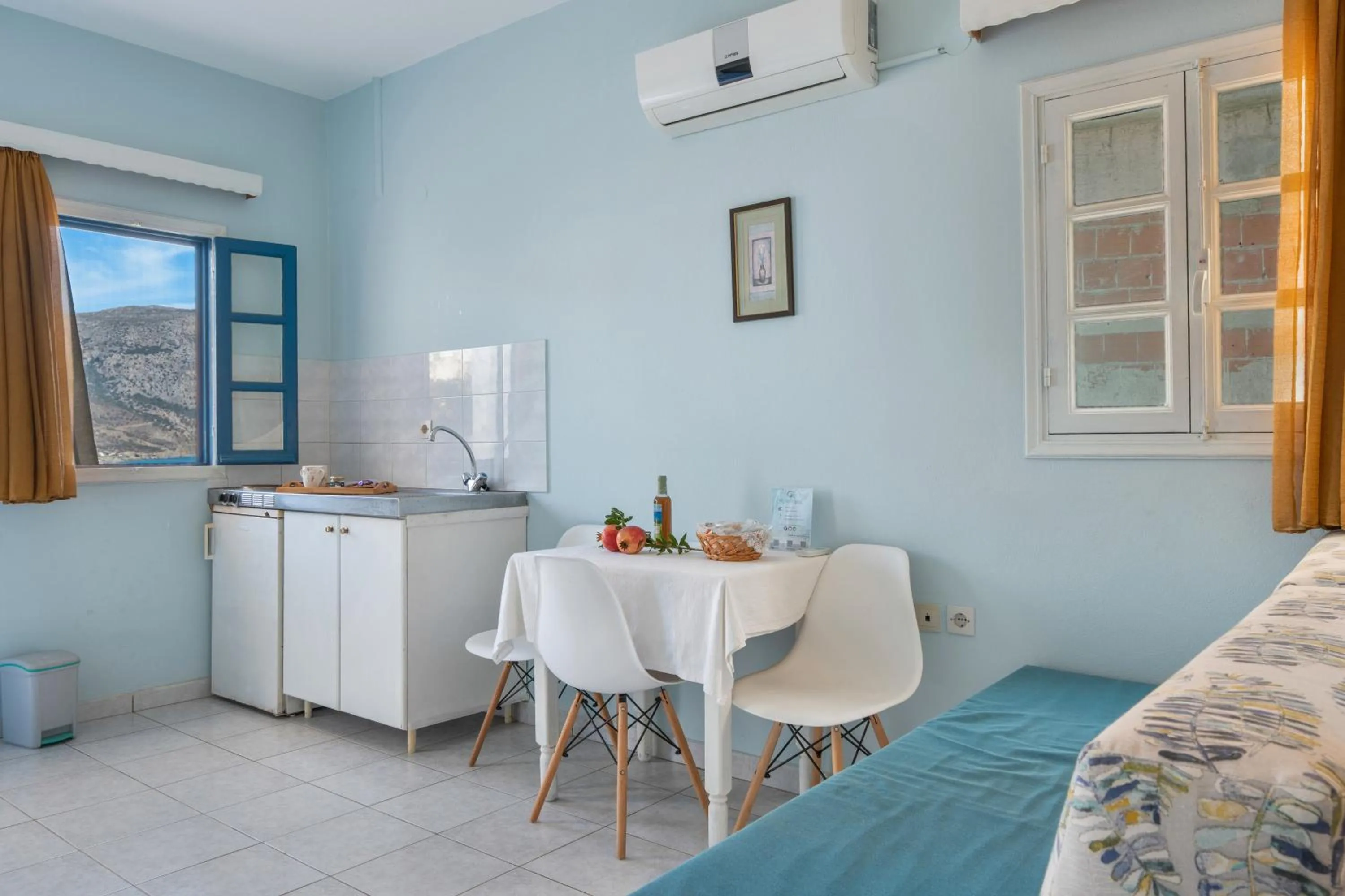 Living room in Hotel Glaros Karpathos