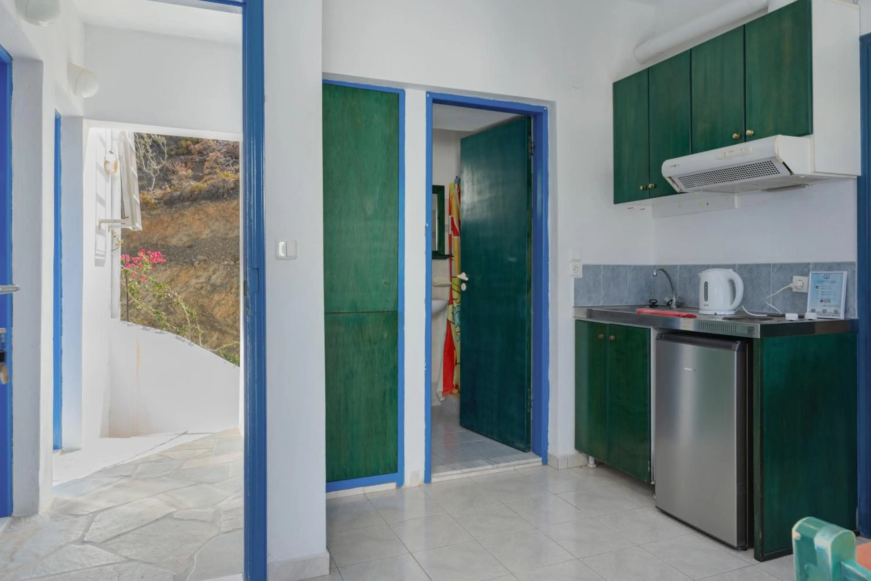 Living room in Hotel Glaros Karpathos