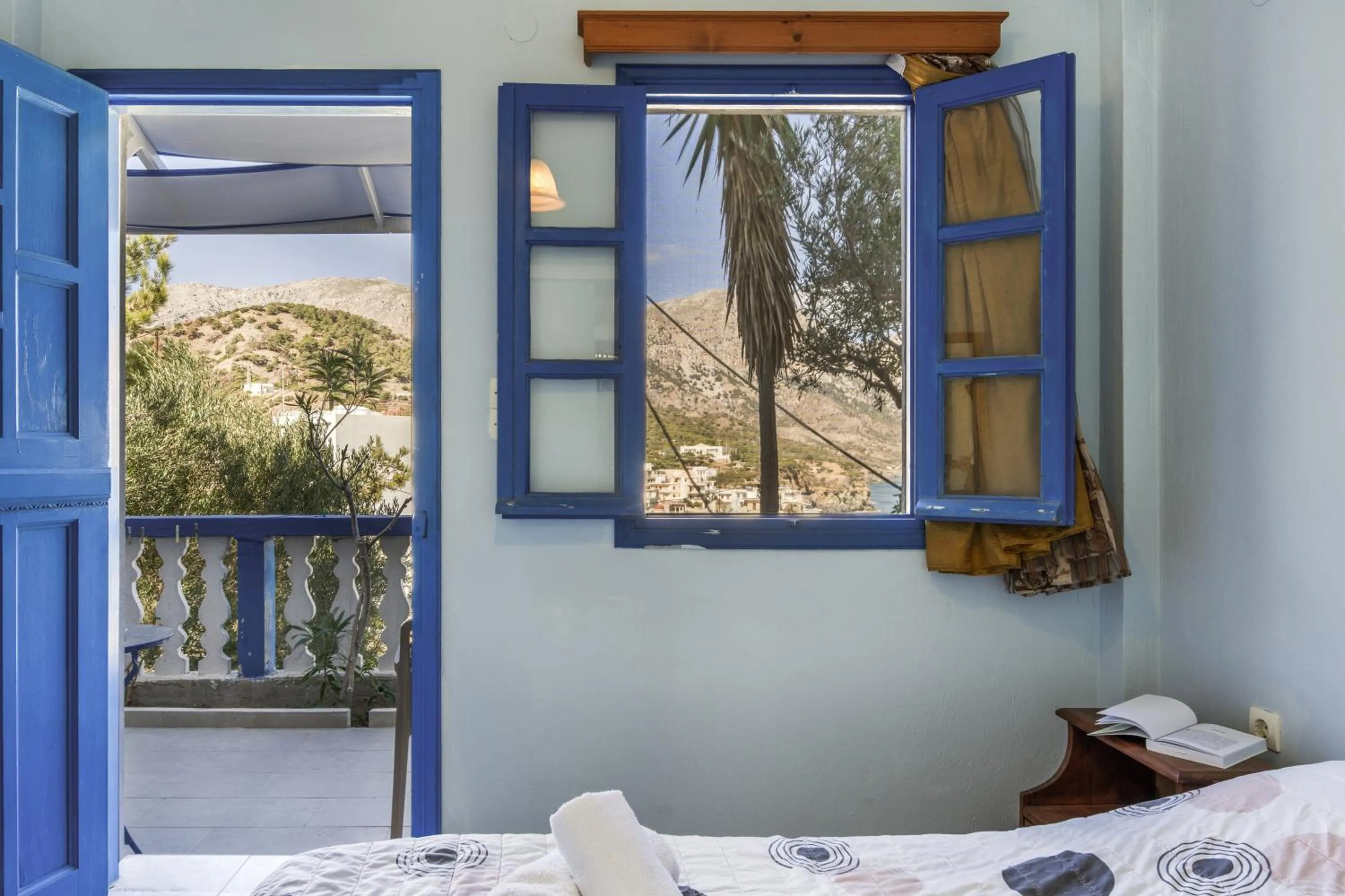 Living room in Hotel Glaros Karpathos