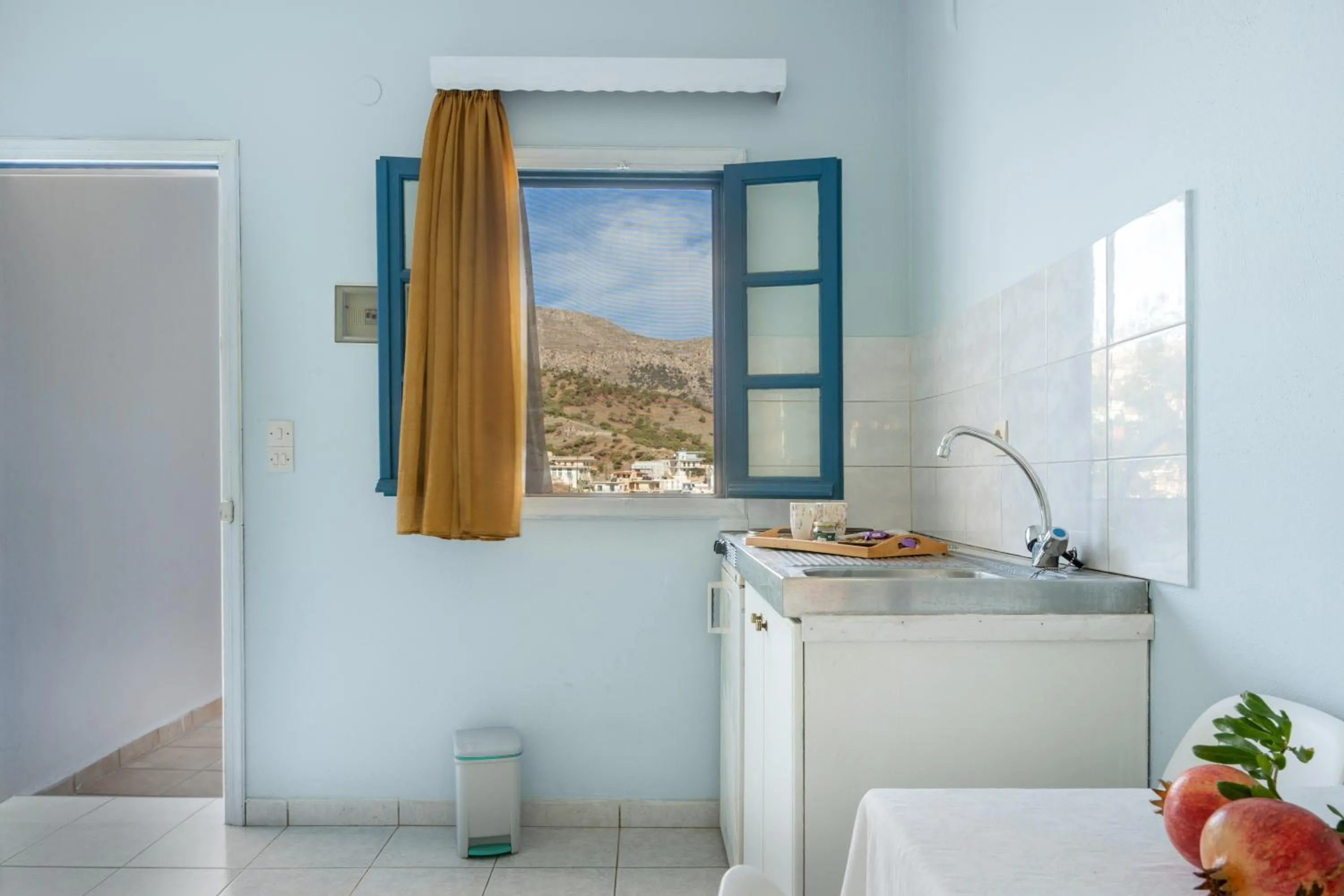 Living room in Hotel Glaros Karpathos
