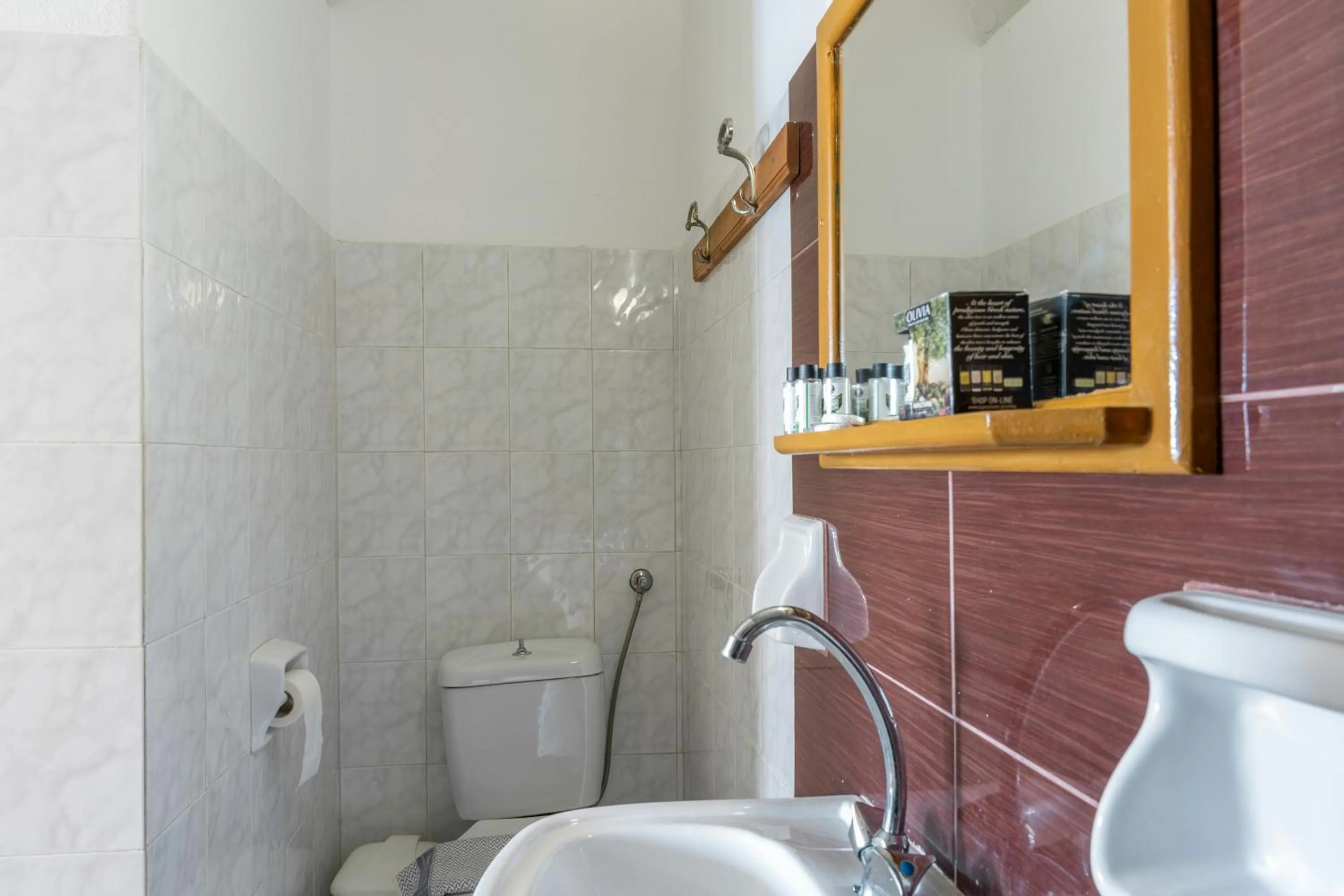 Bathroom in Hotel Glaros Karpathos