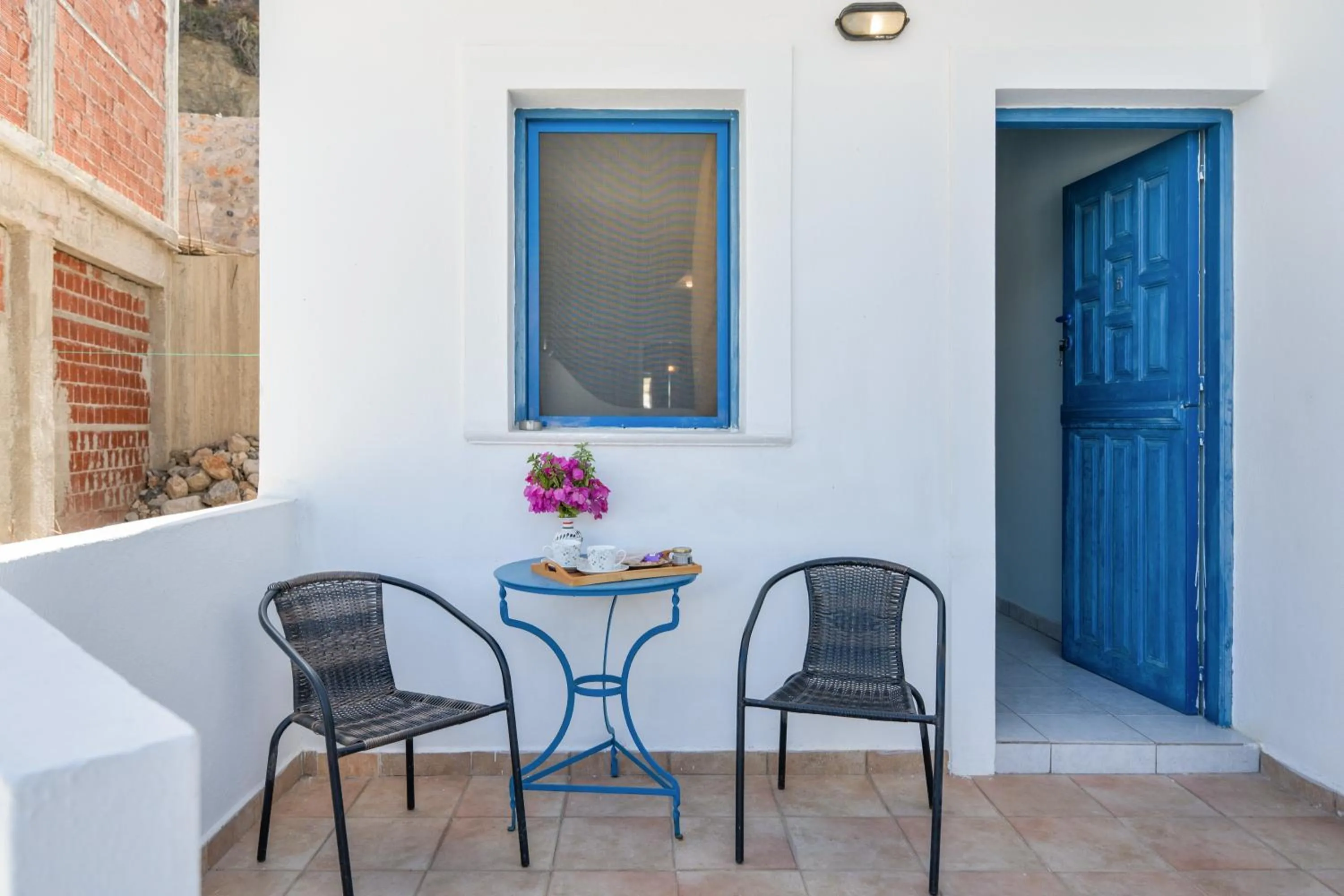 Living room in Hotel Glaros Karpathos