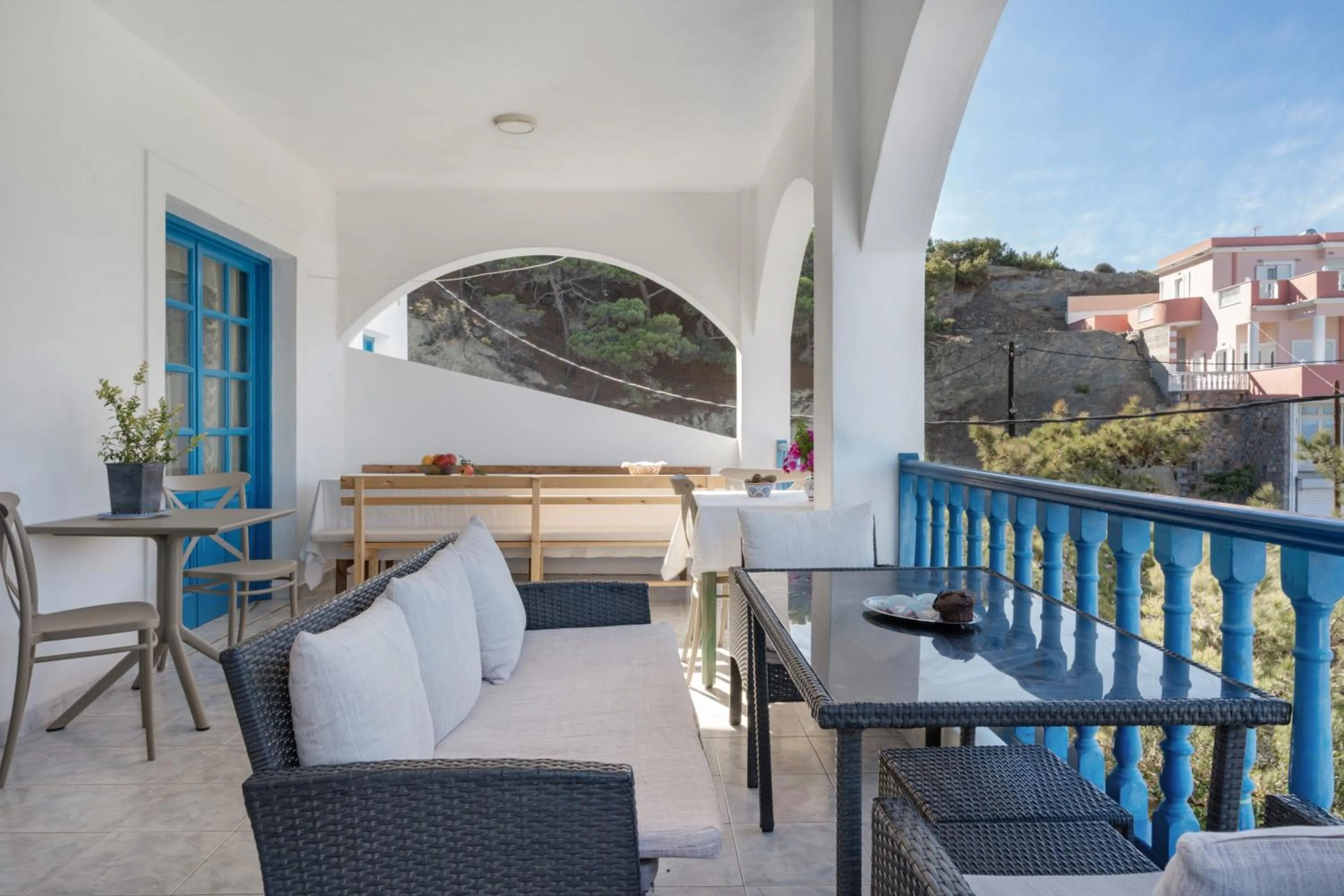 Property building in Hotel Glaros Karpathos