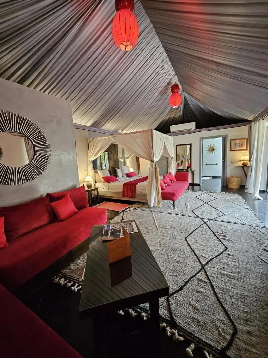 Bed in Eden Lodges & SPA-Boutique Hôtel de Luxe