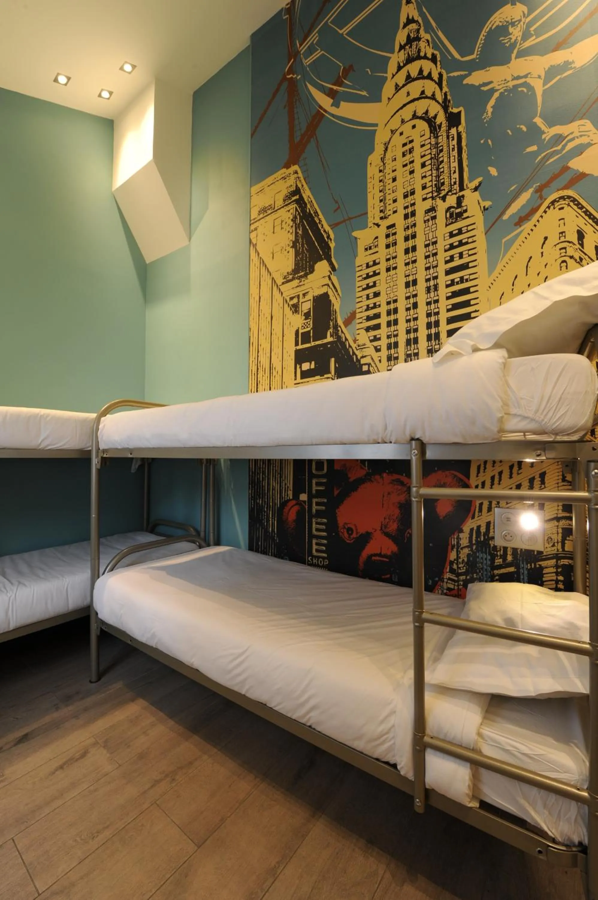 Photo of the whole room, Bed in The 3 Ducks Eiffel Tower by Hiphophostels