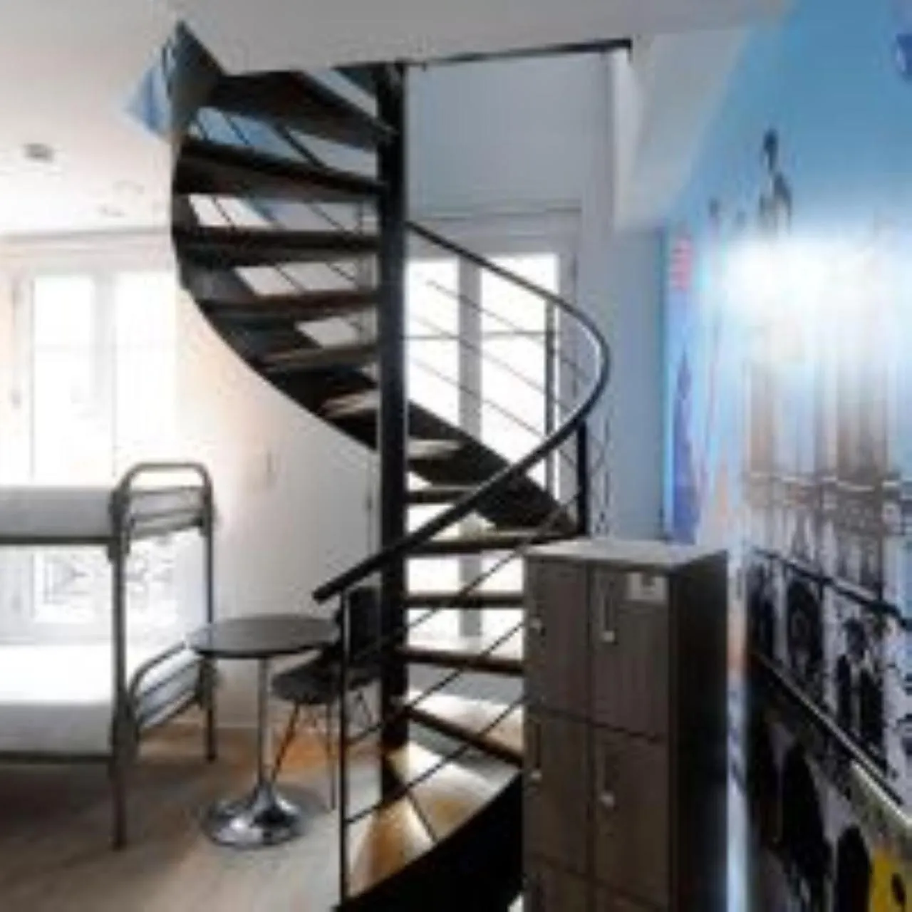 Bedroom, Bed in The 3 Ducks Eiffel Tower by Hiphophostels