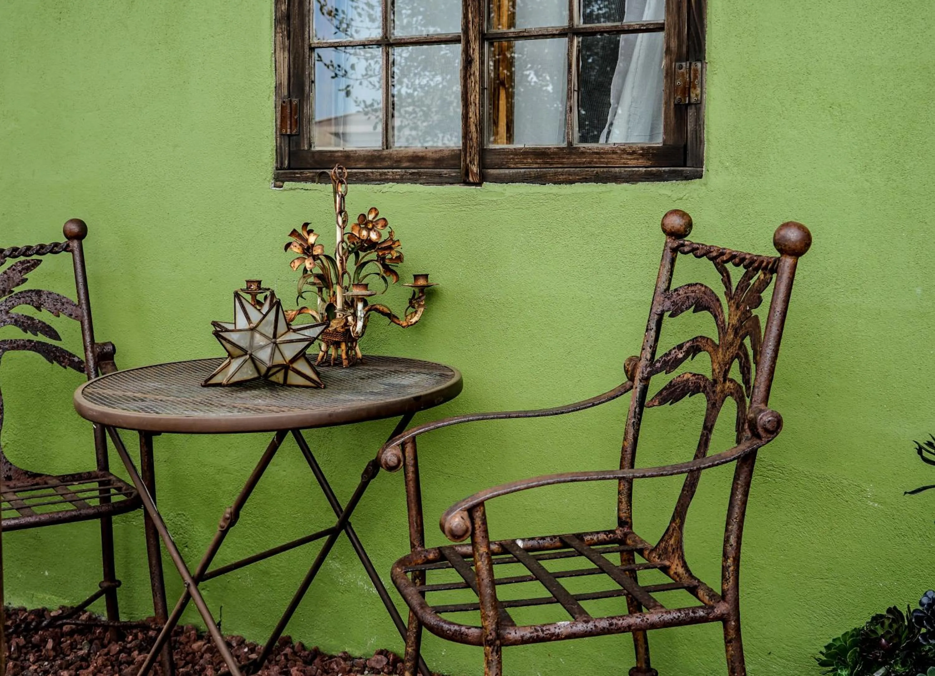 Seating area in Posada San Antonio
