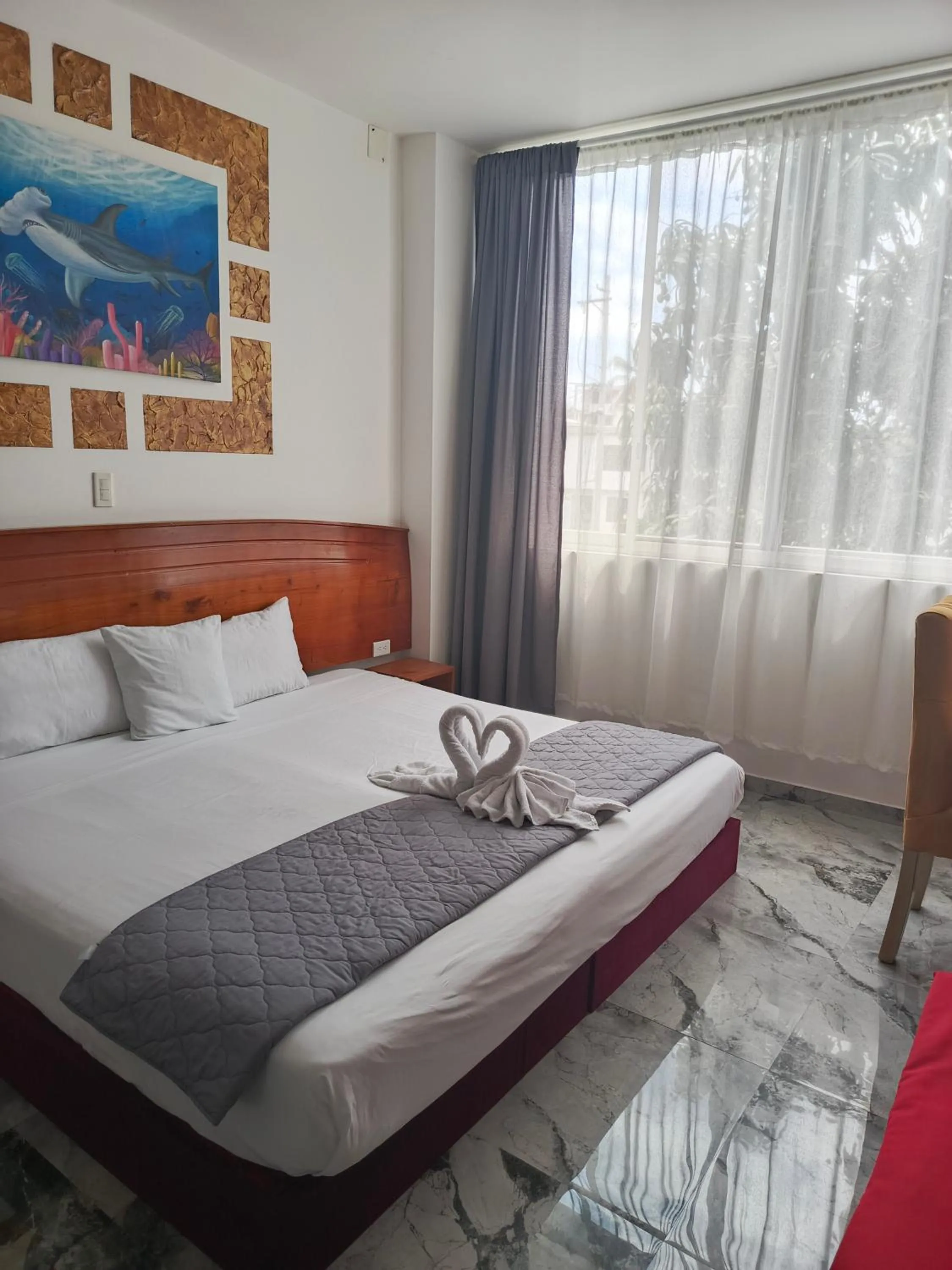 Bed in Patty House Galapagos