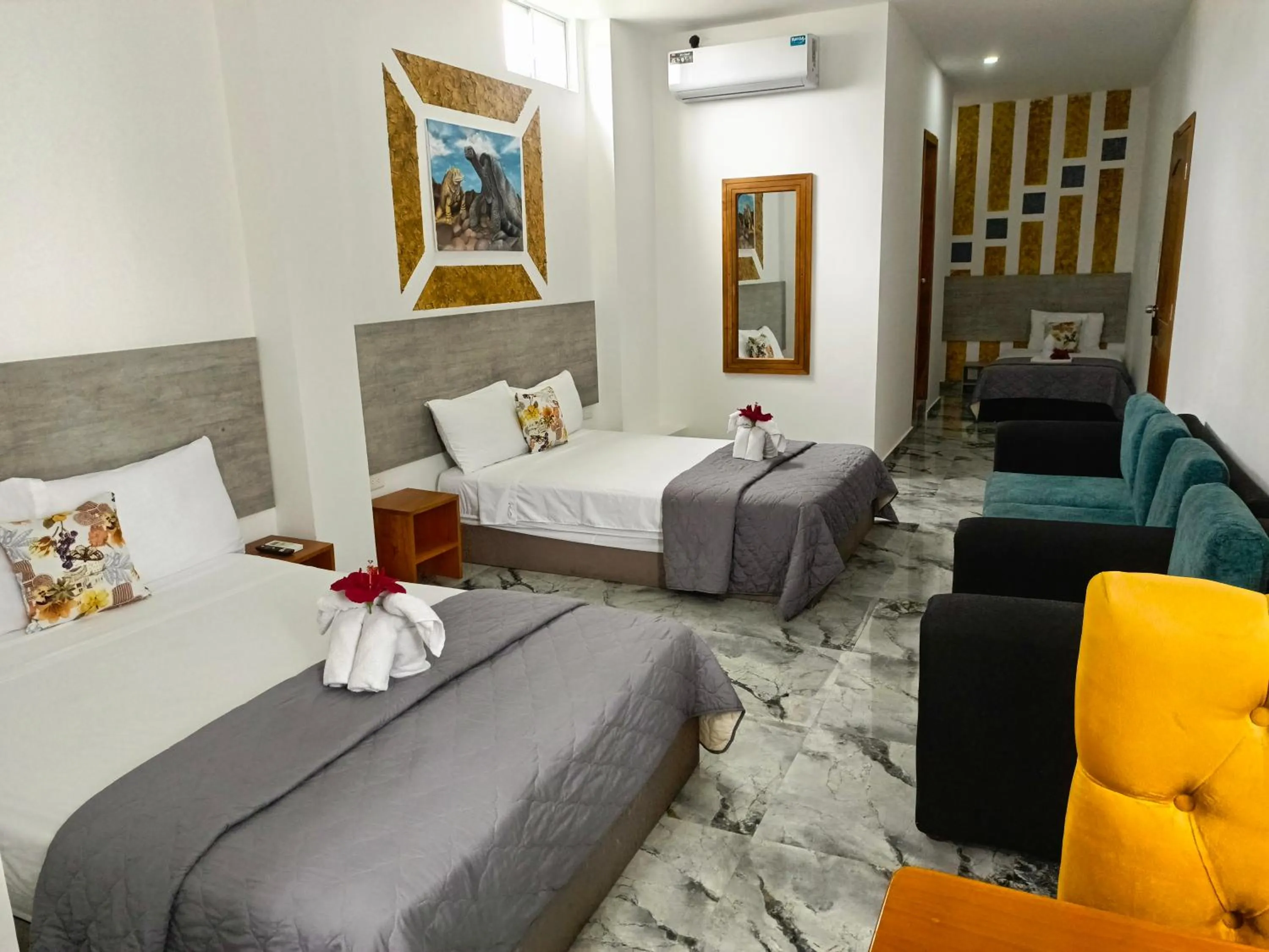 Bed in Patty House Galapagos