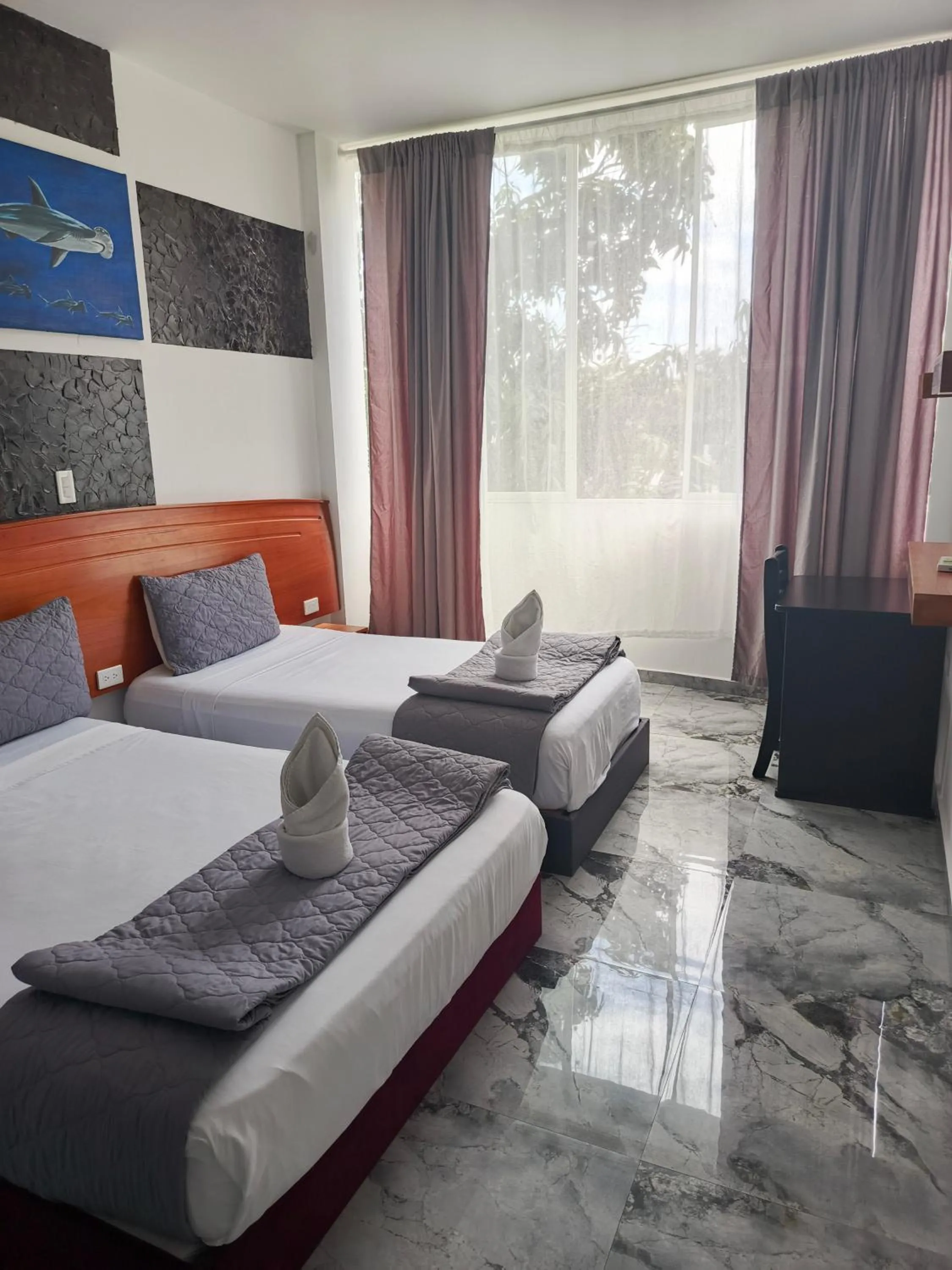 Bed in Patty House Galapagos