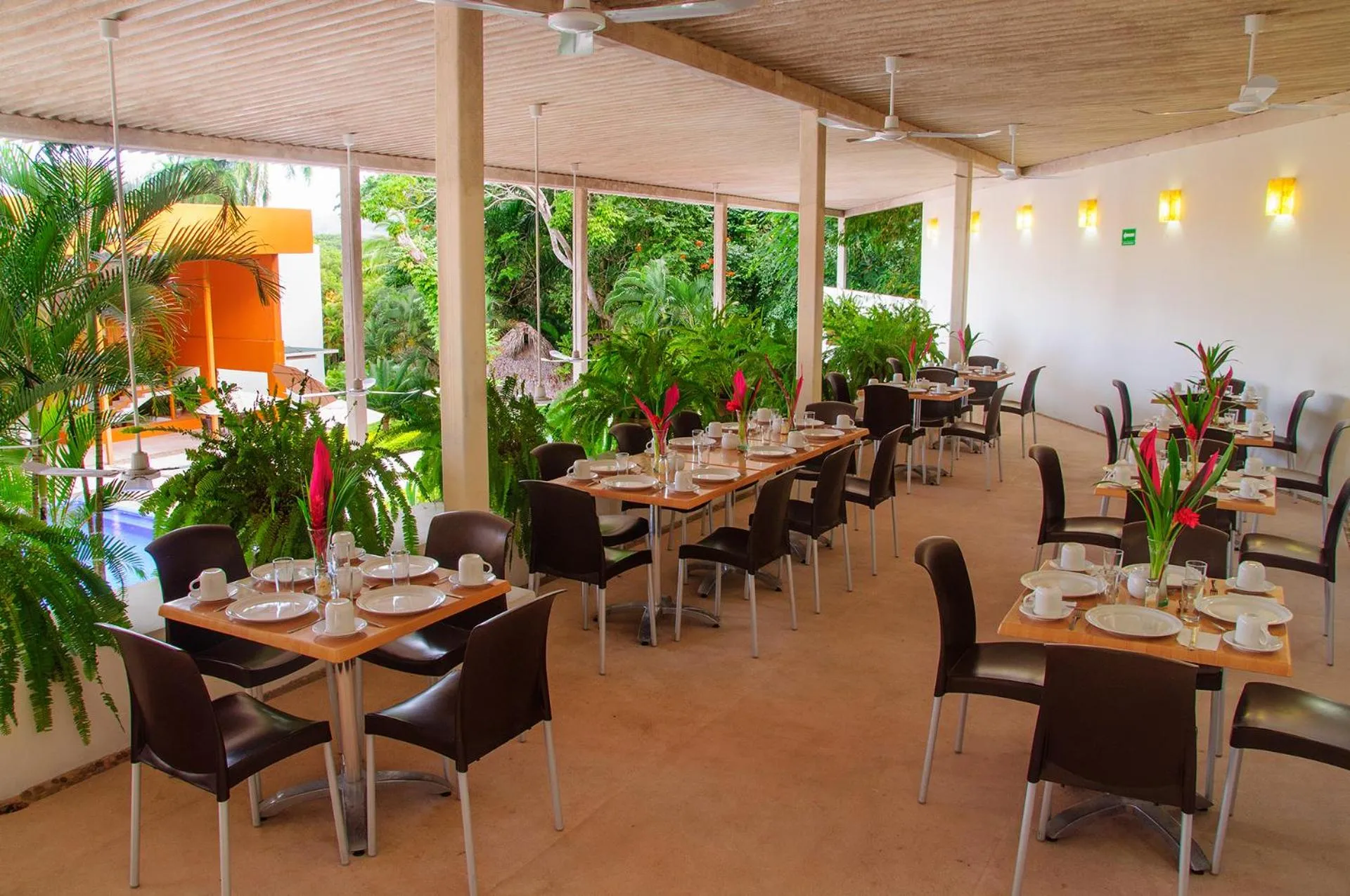 Restaurant/places to eat in Hotel Ixzi Plus