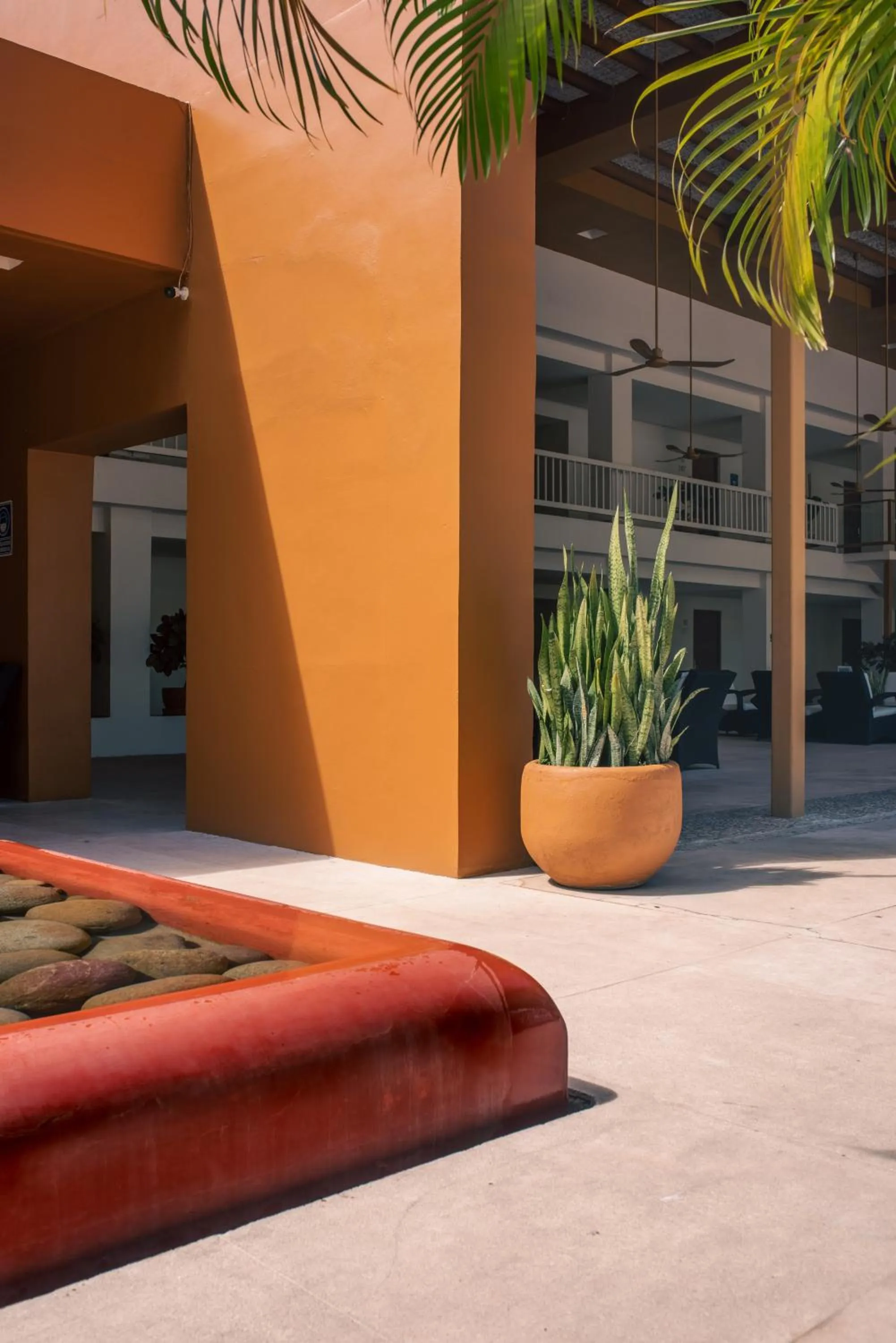 Patio in Hotel Ixzi Plus