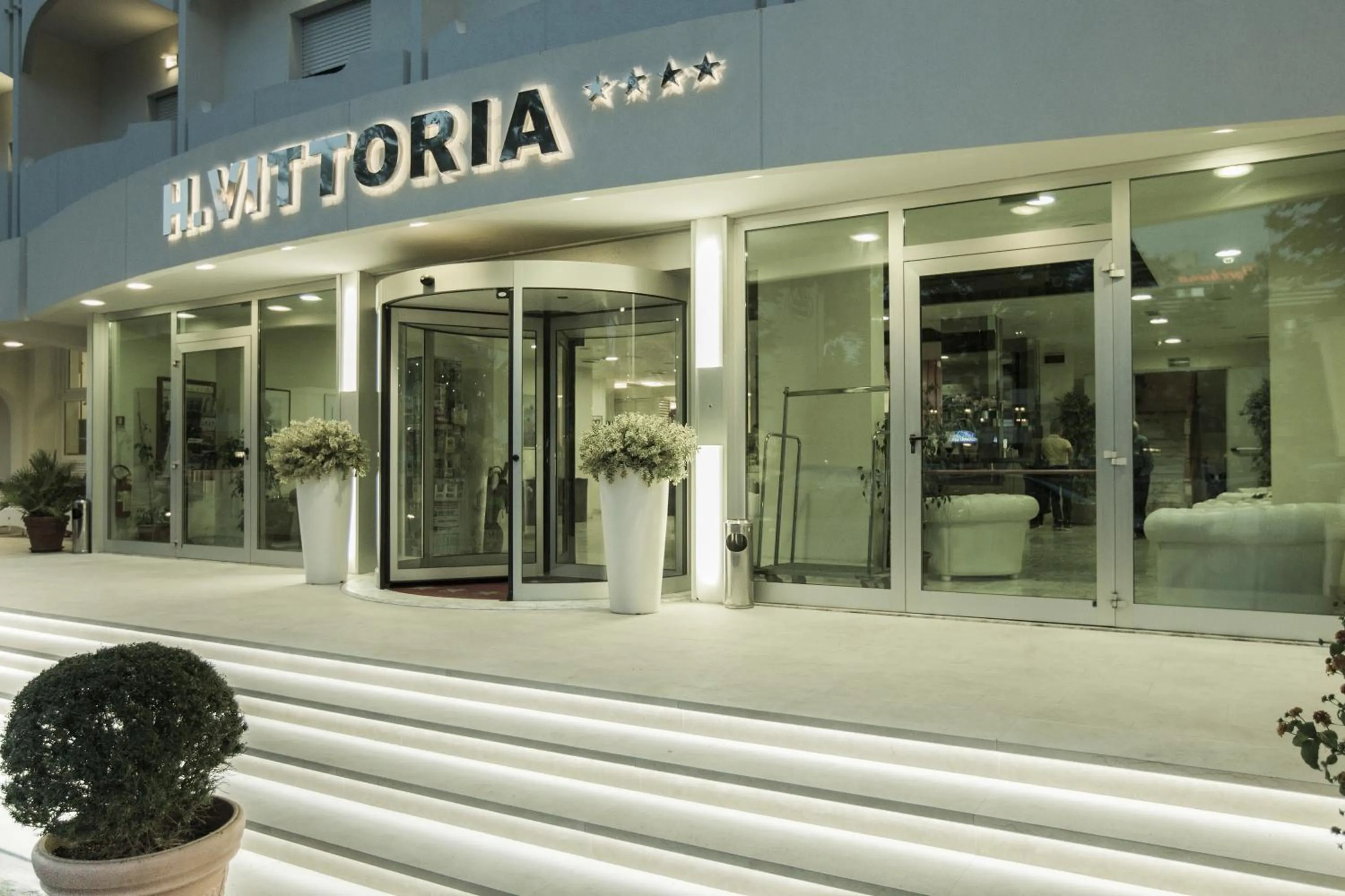 Facade/entrance in Hotel Vittoria