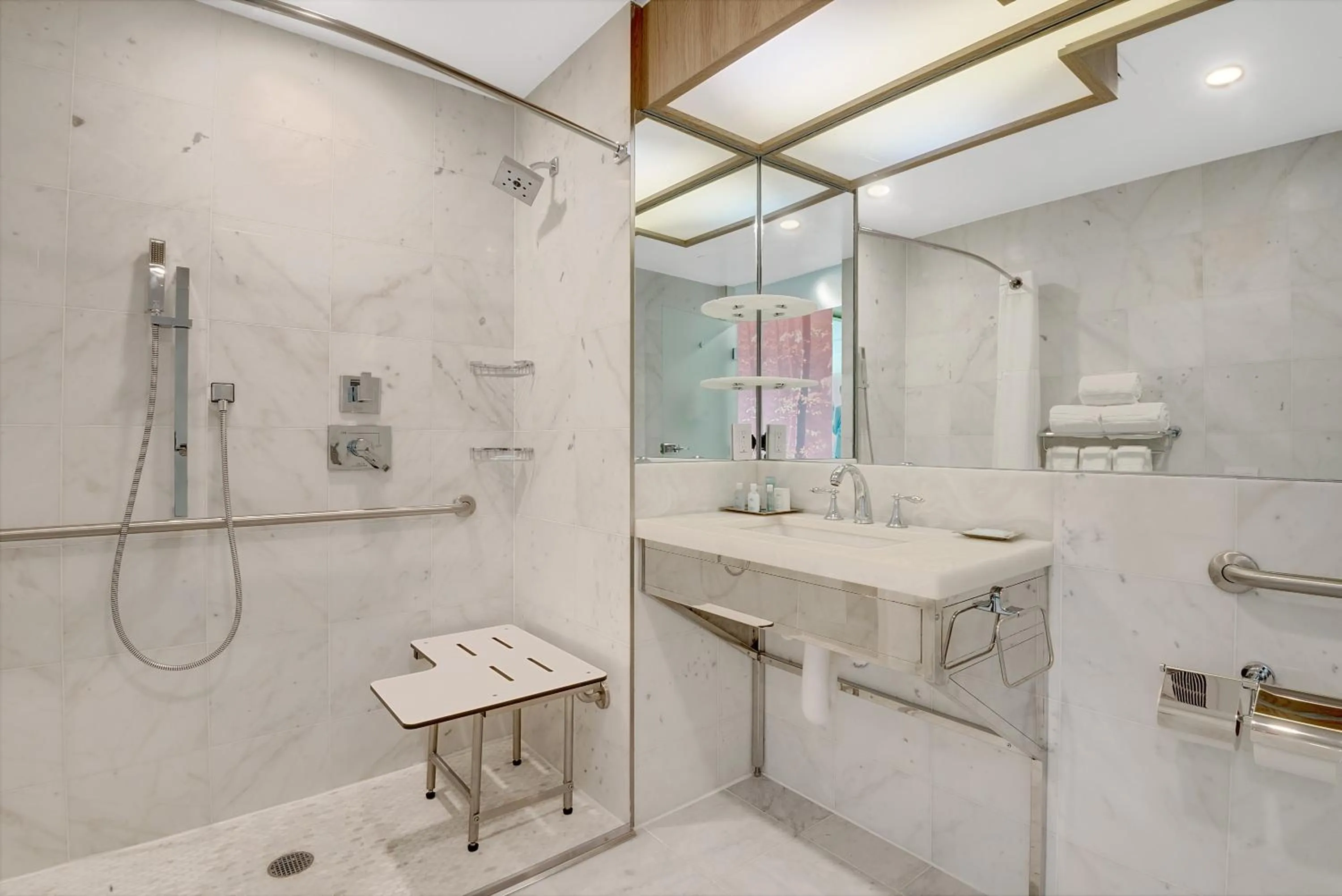 Toilet in Wyndham Garden Brooklyn Sunset Park