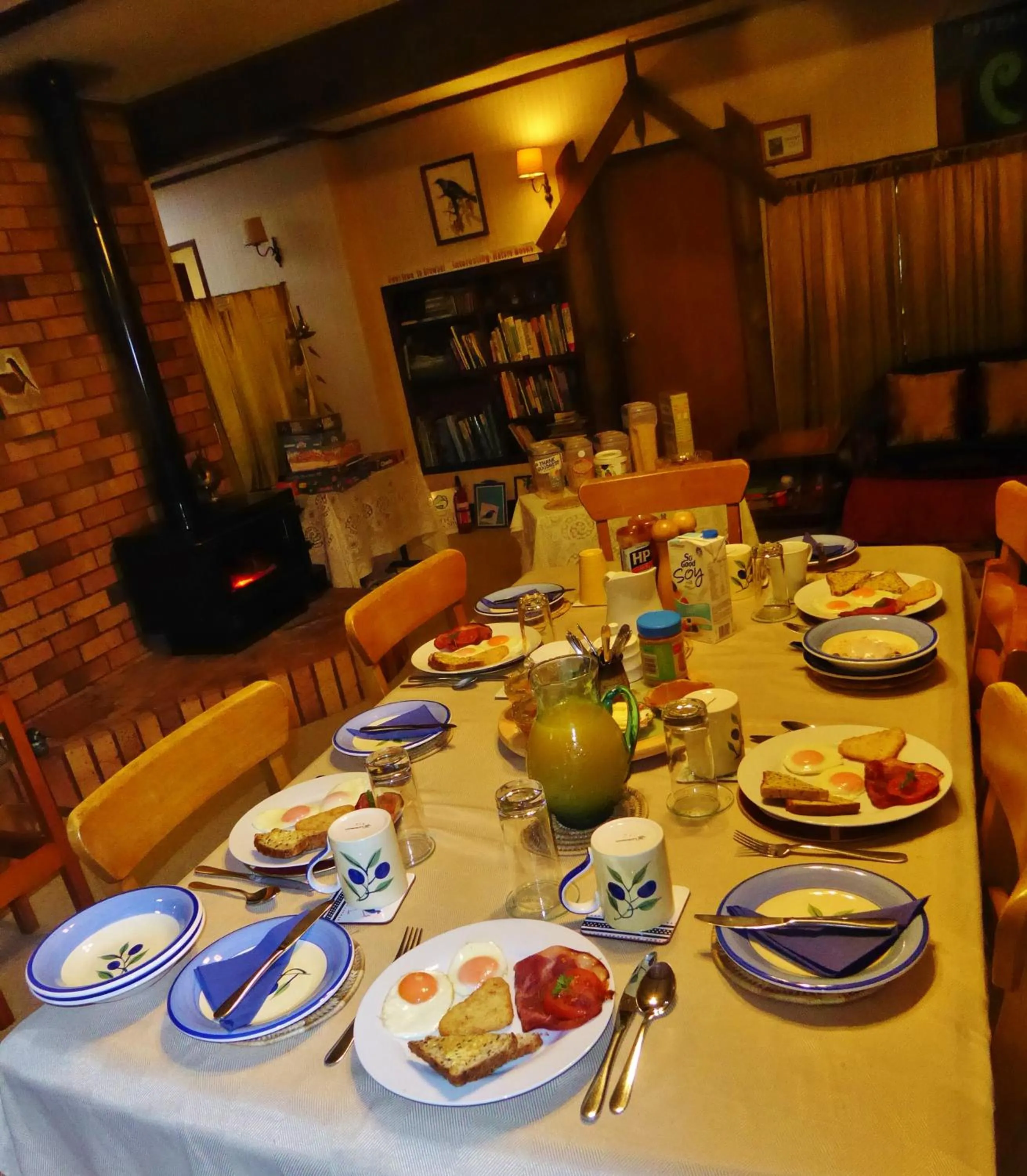 Breakfast in Mount Tutu Eco-Sanctuary